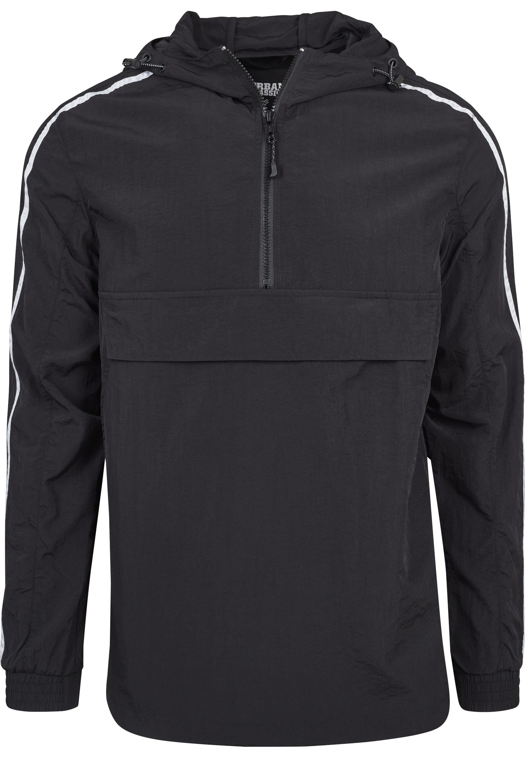 URBAN CLASSICS Langmantel Urban Classics Herren Crinkle Nylon Pull Over Jac günstig online kaufen