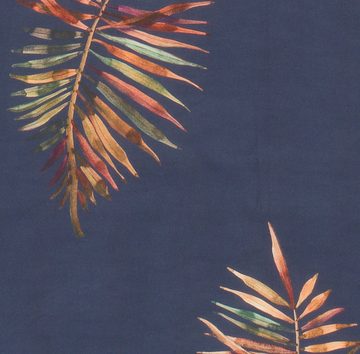 Bettwäsche Jungle Leaves, SCHÖNER WOHNEN-Kollektion, Satin, 2 teilig, aus nachhaltigerer Baumwolle