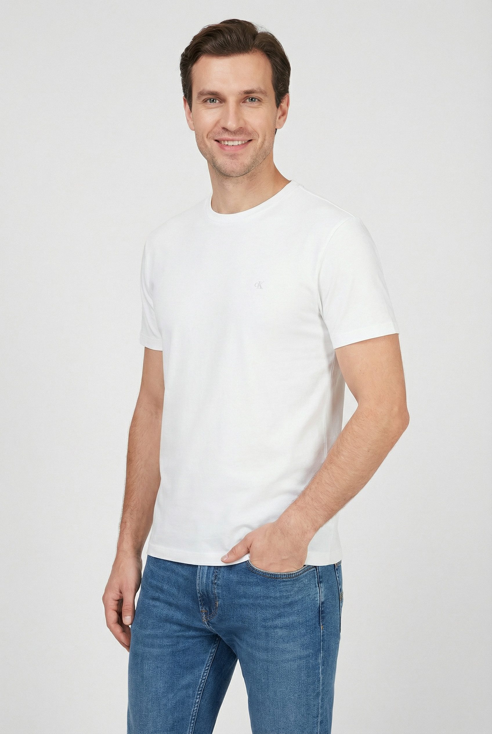 T-Shirt SS STRETCH COTTON SLIM TEE