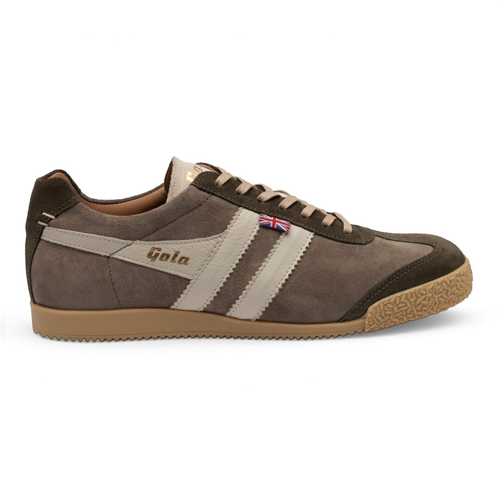 Gola Harrier Barbican - Made in England - braun Herren Sneaker