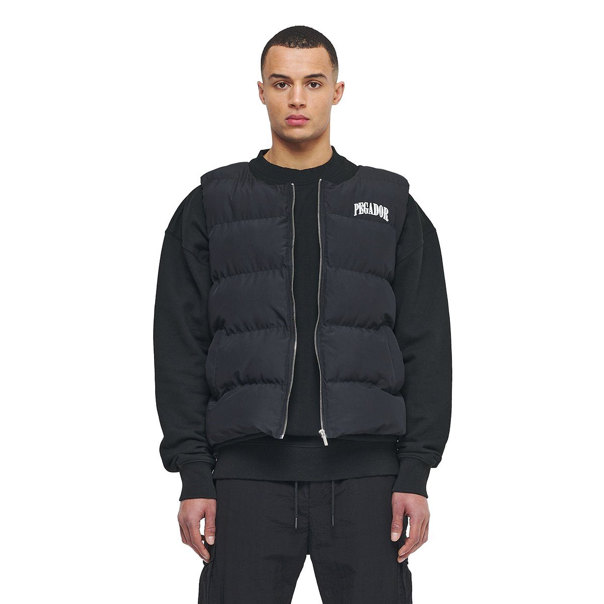 PEGADOR Steppweste Aberdeen Round Neck S