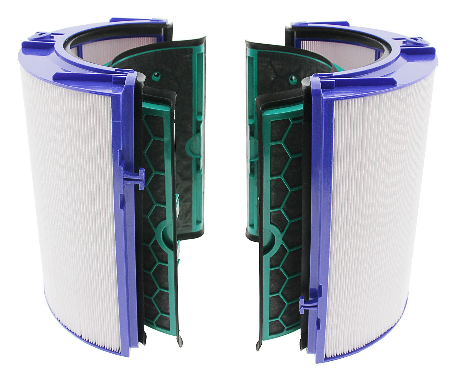 eVendix Luftfilter eVendix HEPA Filter für Dyson Pure Cool DP04 DP05 TP04 TP05 969048-02, Reduziert effektiv Pollen, Staub, Viren und Bakterien.
