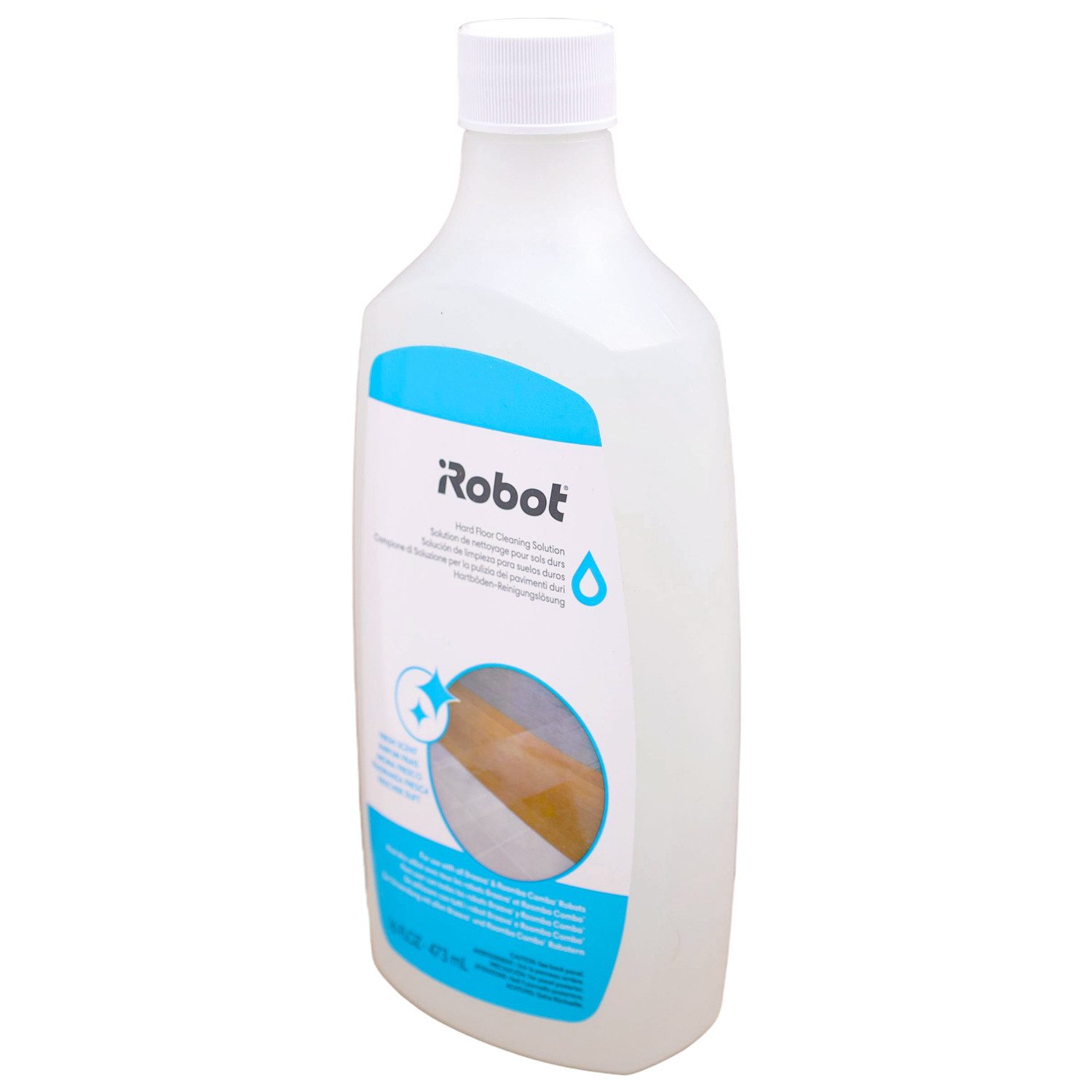 iRobot Hartböden Reinigungslösung 4632819 Fussbodenreiniger (473 ml Braava jet® für Wischroboter)