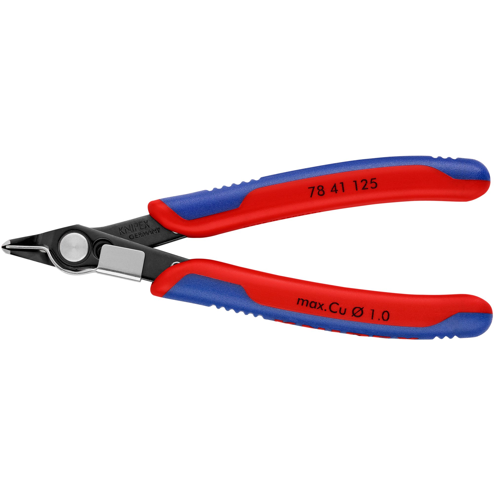 Knipex Elektro-Installationszange KNIPEX Electronic Super Knips 78 41 125, Elektronik-Zange, (mit