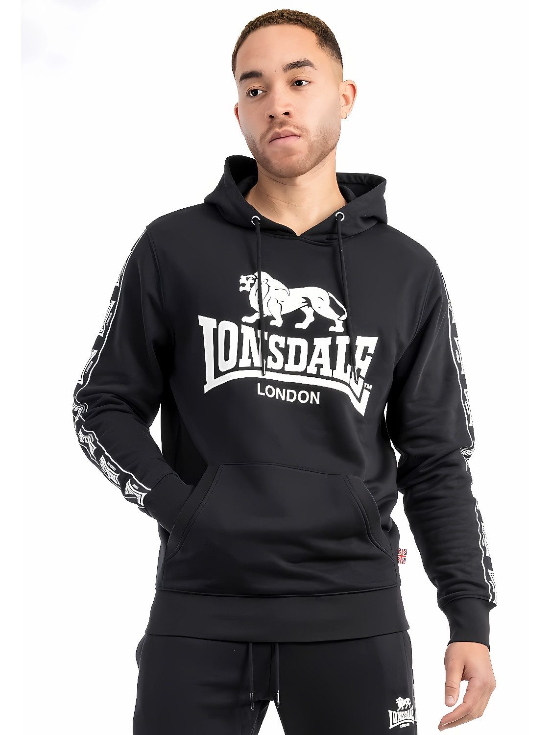 Kapuzensweatshirt Lonsdale Kapuzensweat Scousburgh