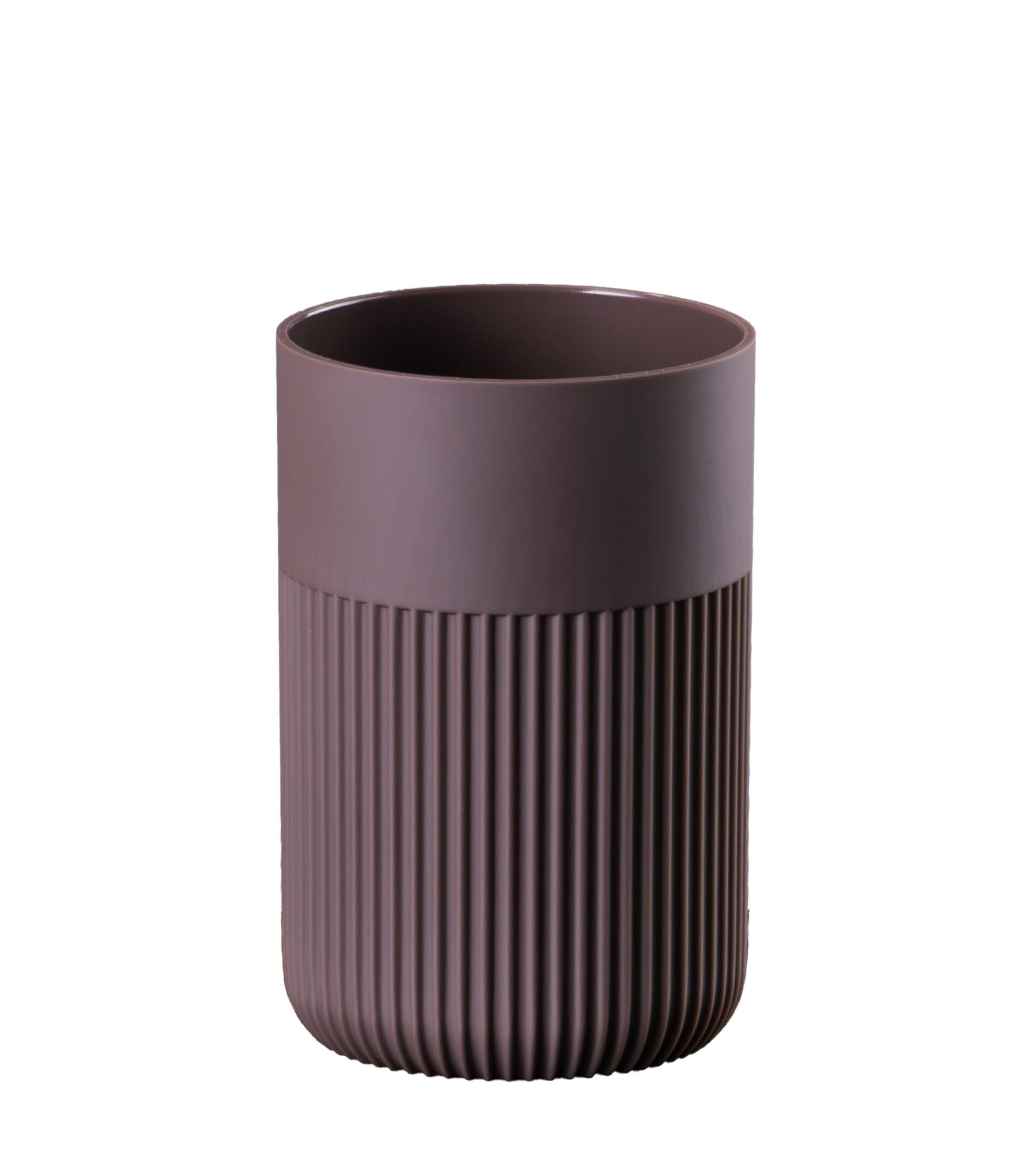 Ridder Badaccessoire-Set Aufbewahrungsbecher Selma braun