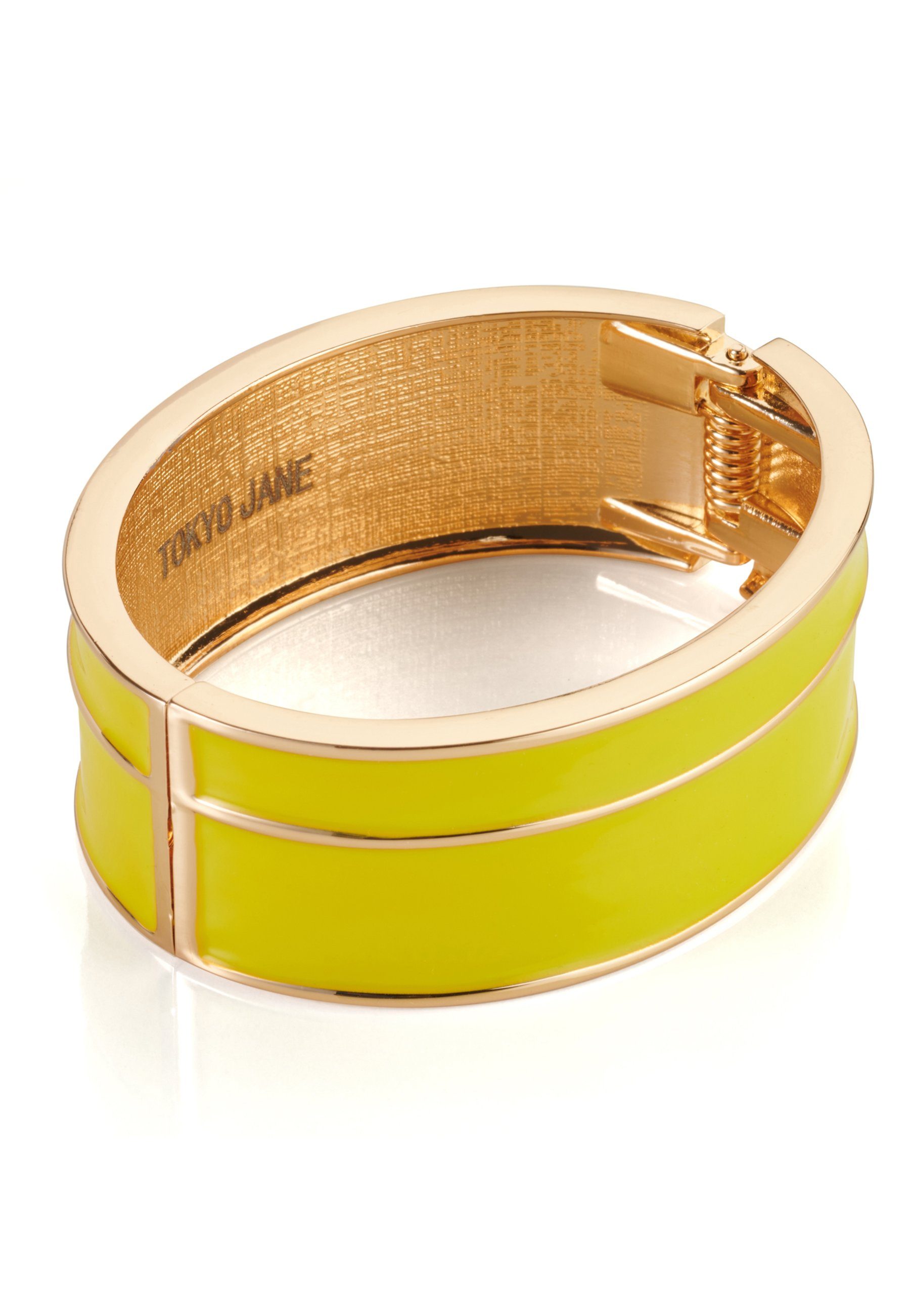 Green-Gold Yellow einem Armreif Tokyo praktischen mit Jane Magnet-Klappverschluss Lexi,