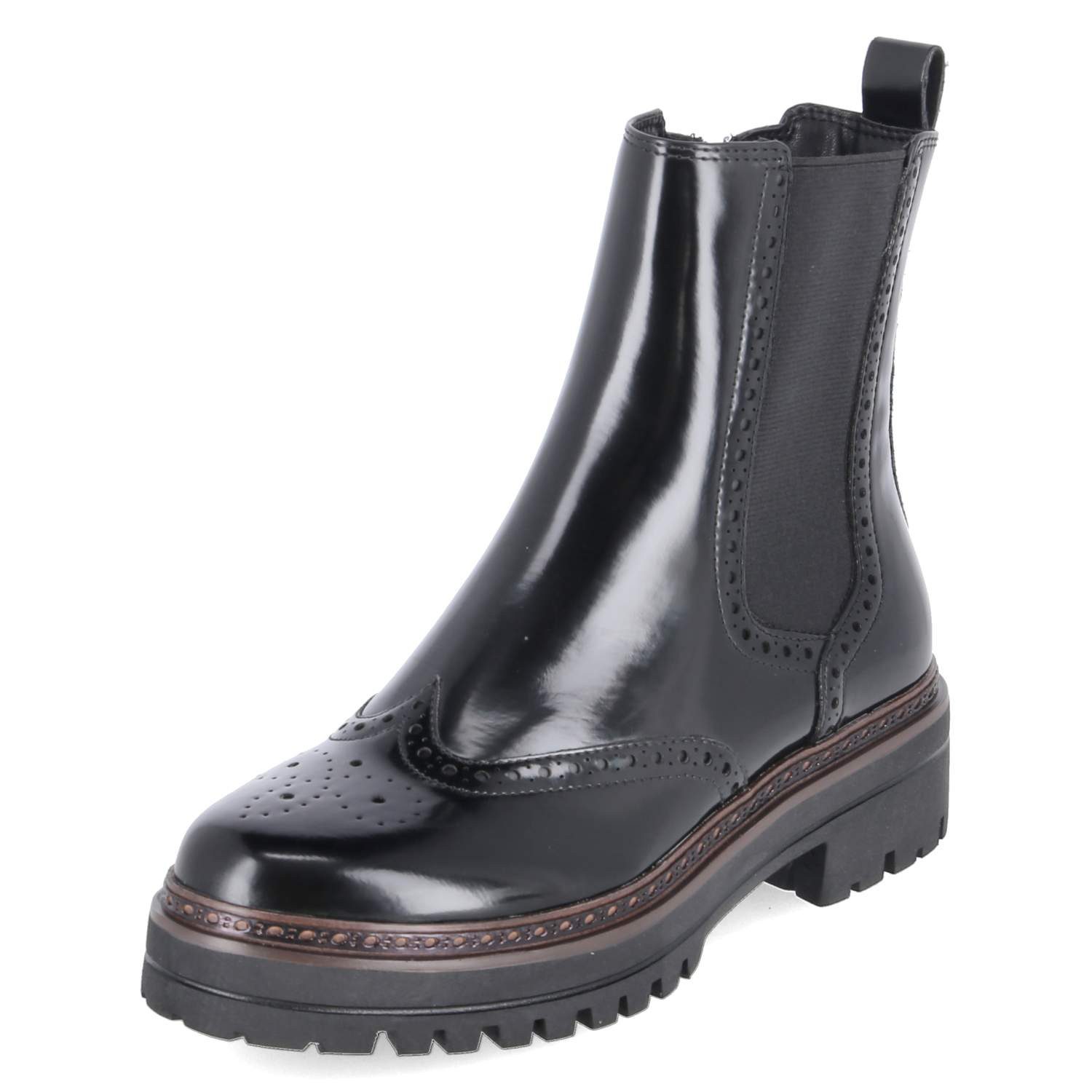 Tamaris Tamaris 1-25463-45/001 Damen Synthetik black Schlupfstiefel
