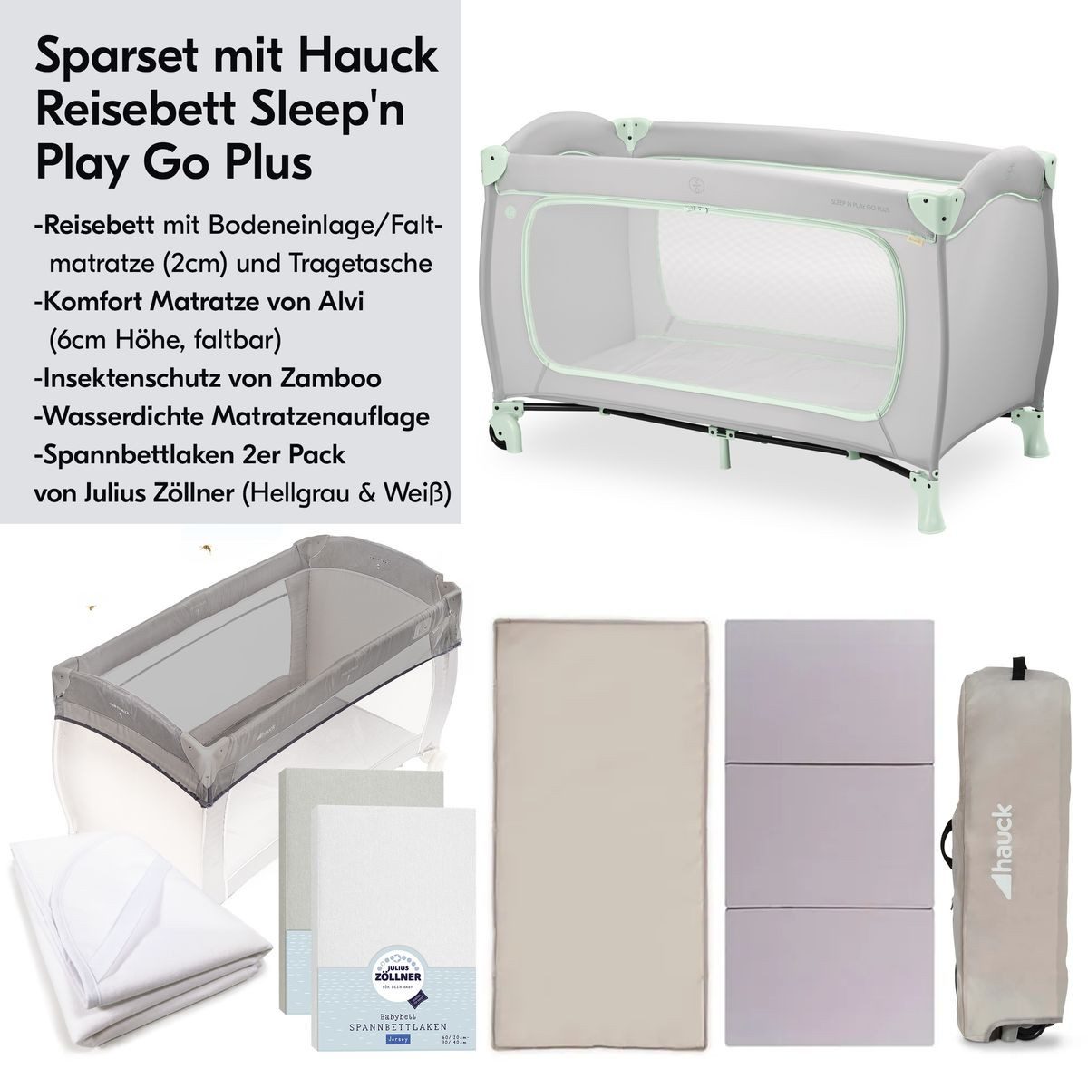Hauck Baby-Reisebett Sleep N Play Go günstig online kaufen