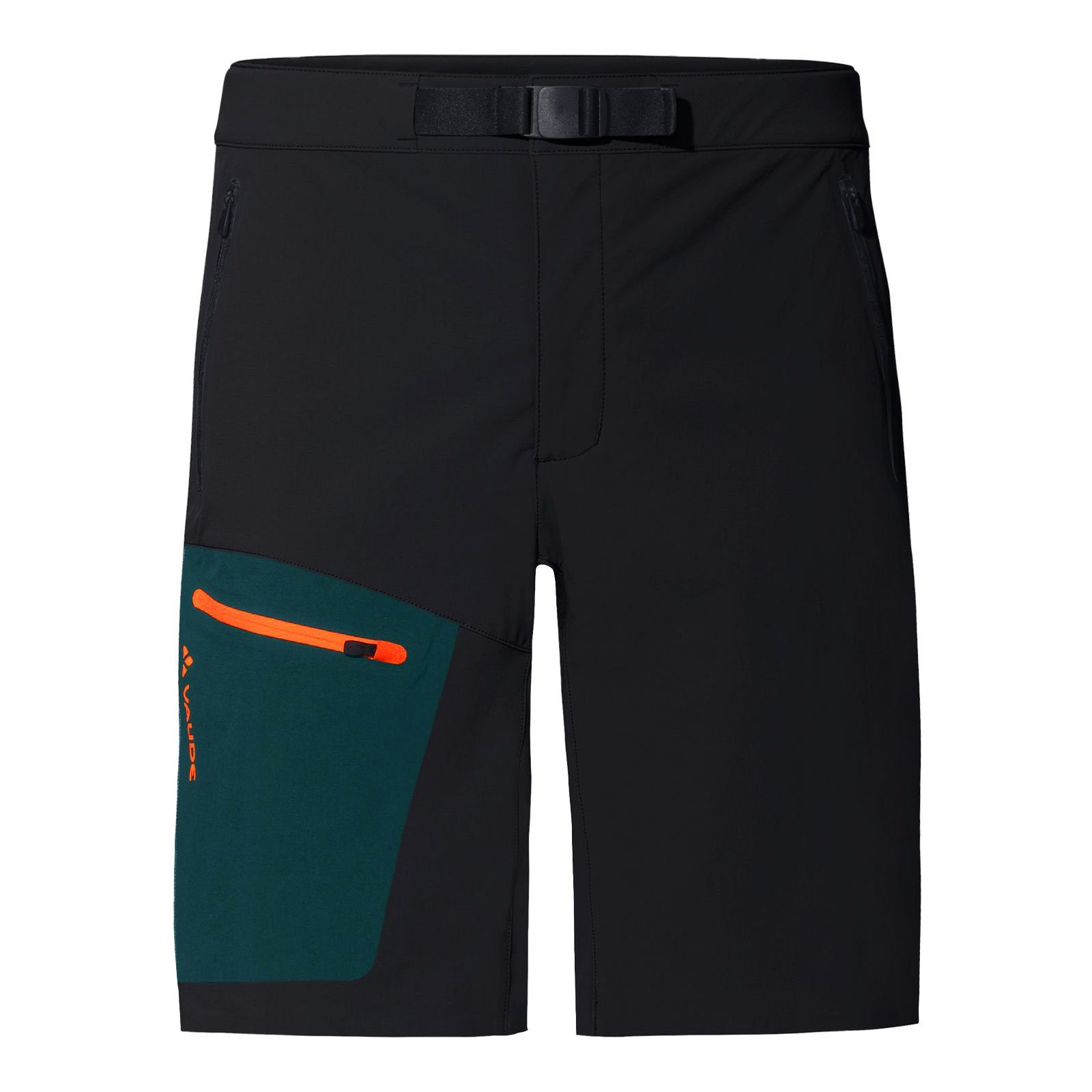 mit black Shorts Taschen green 022 Badile VAUDE / Shorts