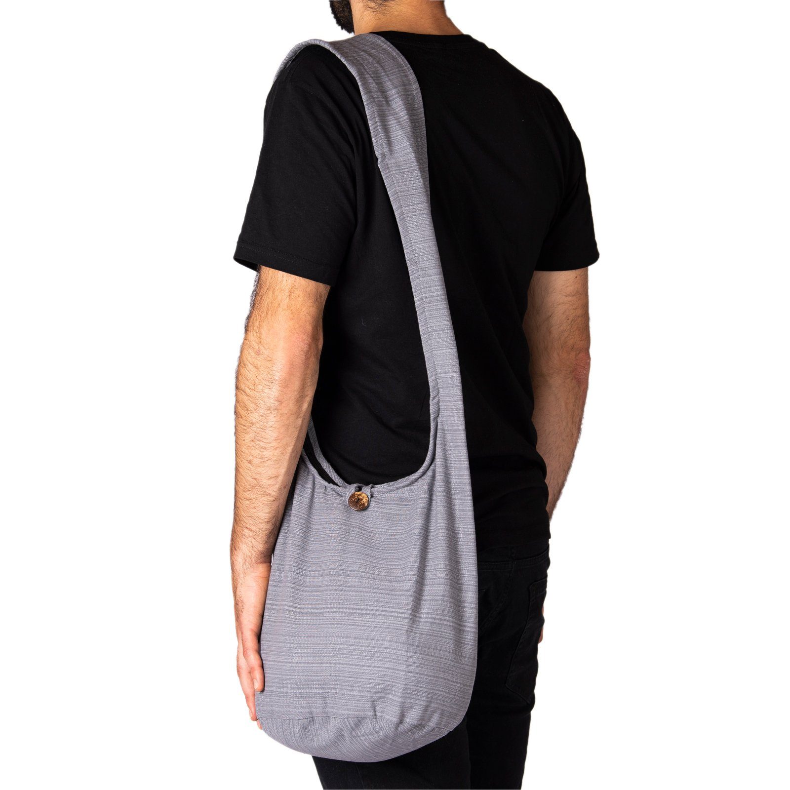 PANASIAM Freizeittasche Schulterbeutel Lini Beuteltasche aus 100% Baumwolle günstig online kaufen