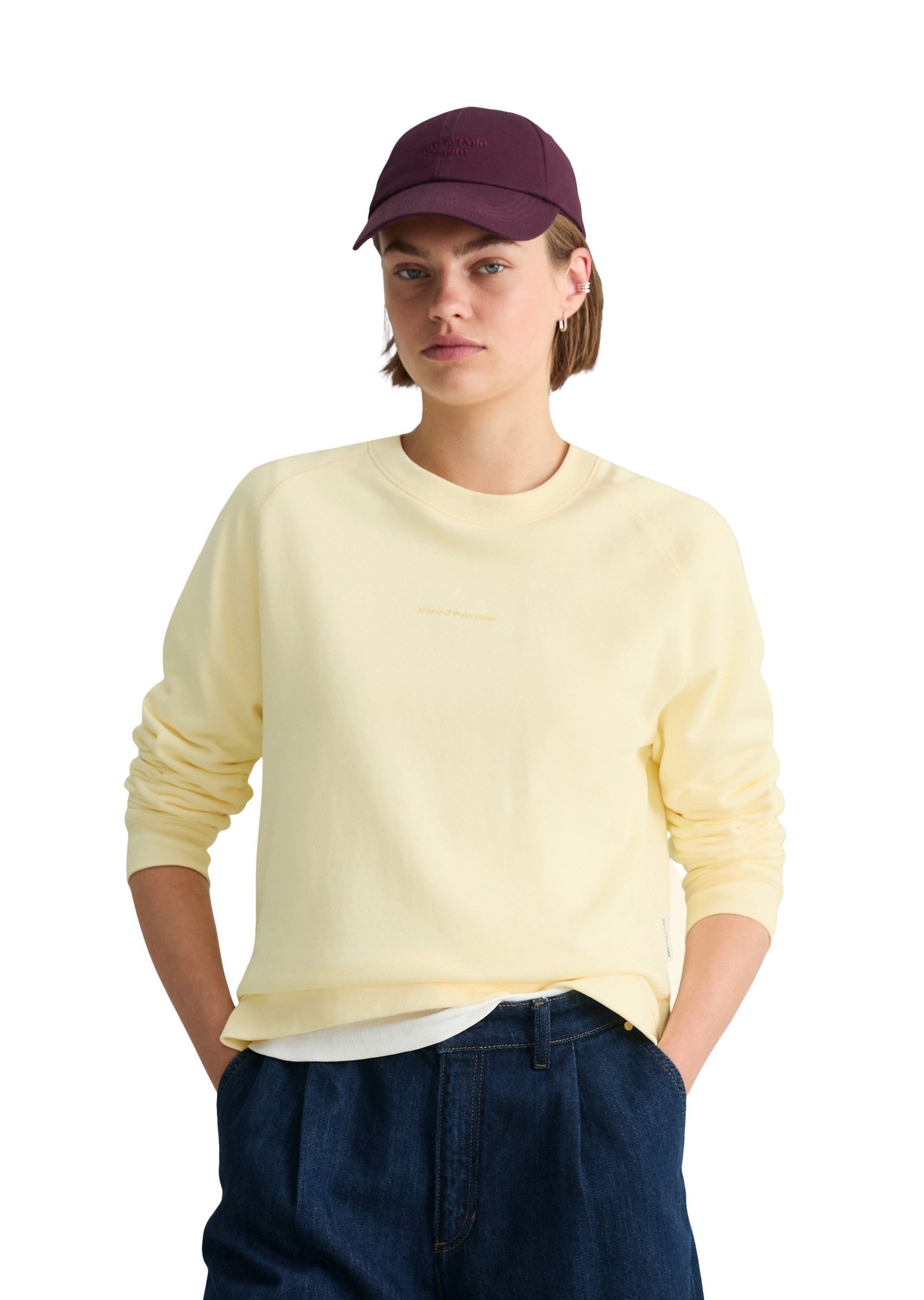 Marc O'Polo DENIM Sweatshirt aus Organic Cotton