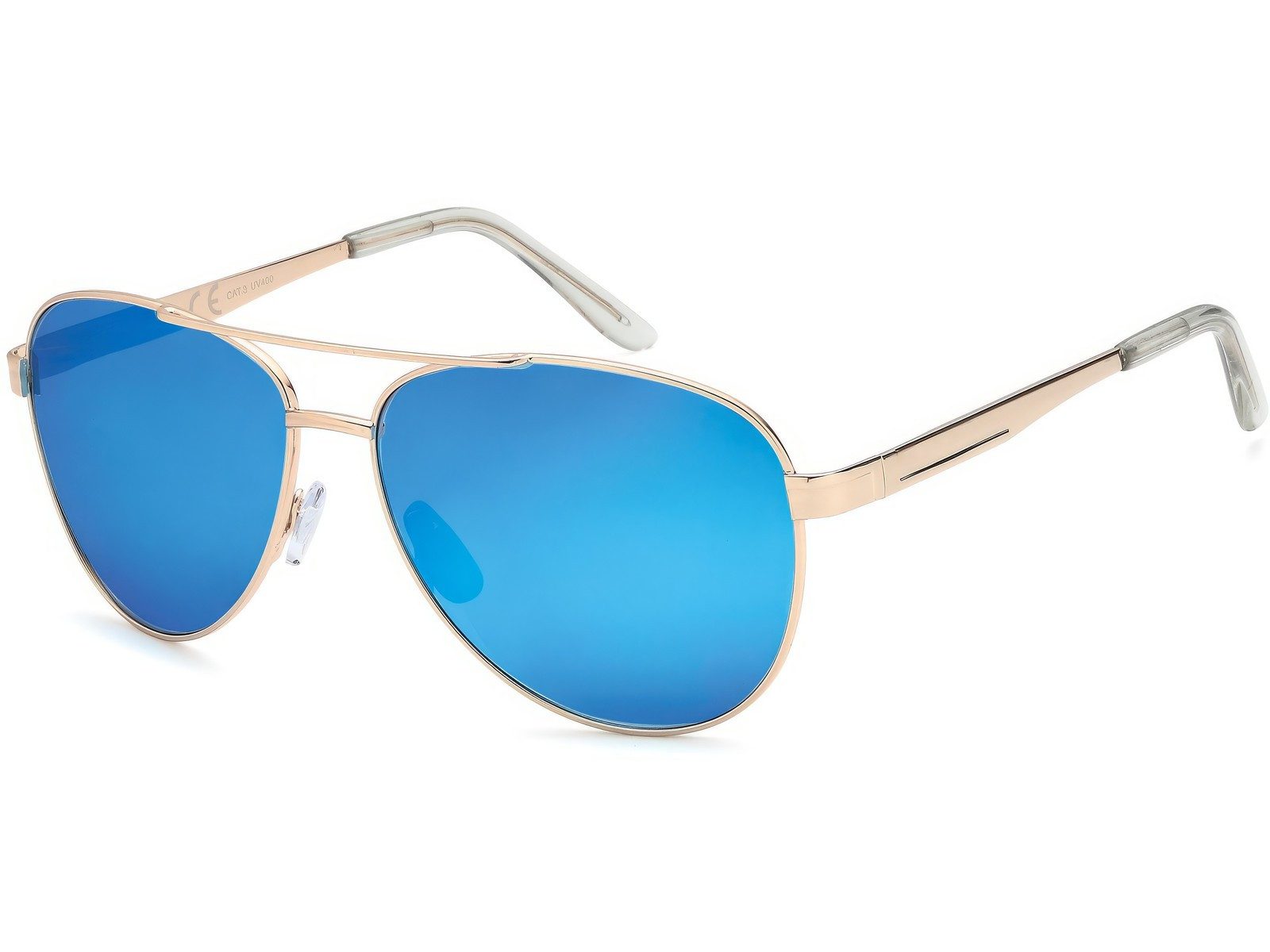 styleBREAKER Sonnenbrille Polarisierte Piloten Sonnenbrille mit Etui (1-St)