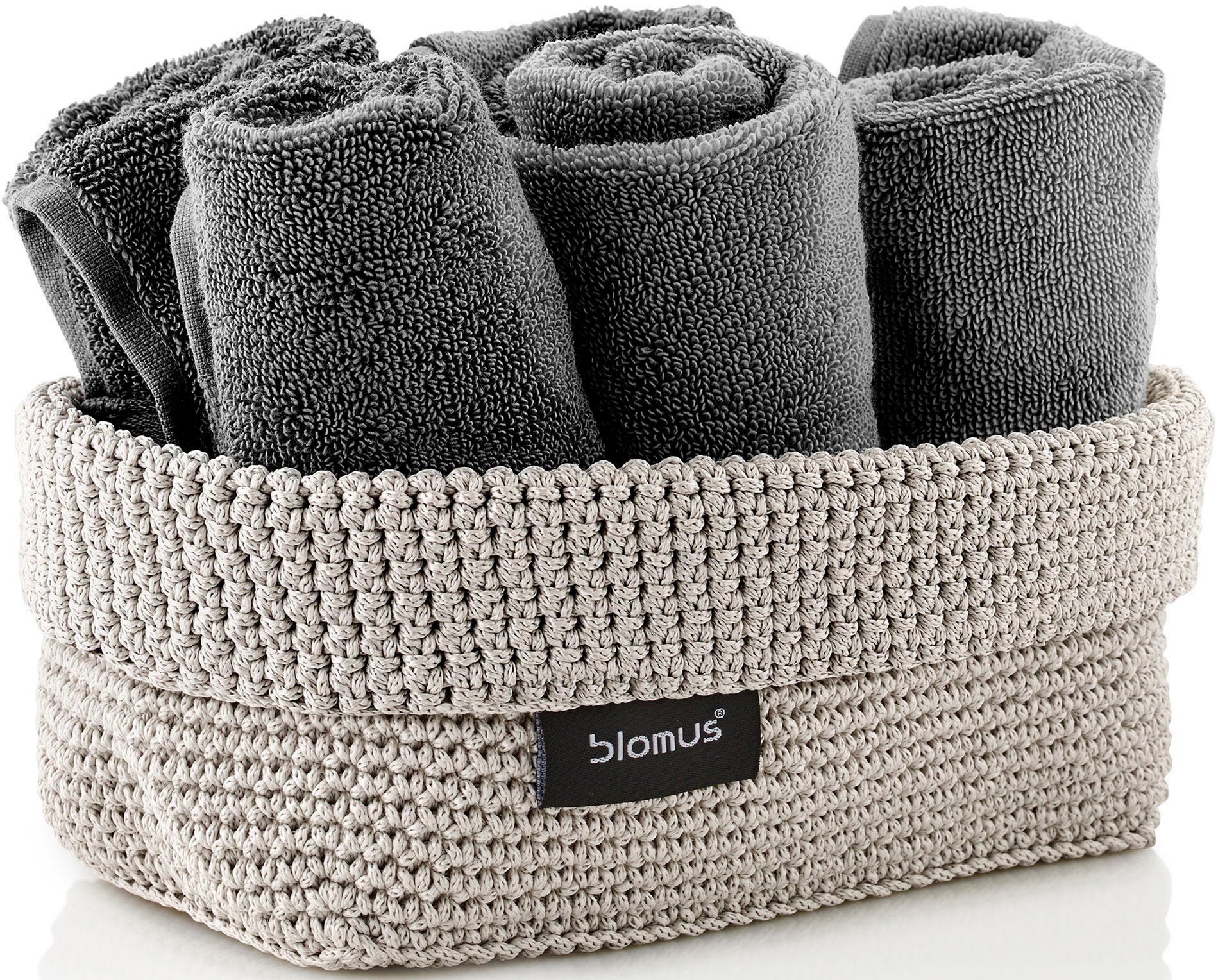 blomus -TELA- Häkelkorb sand Häkelkorb