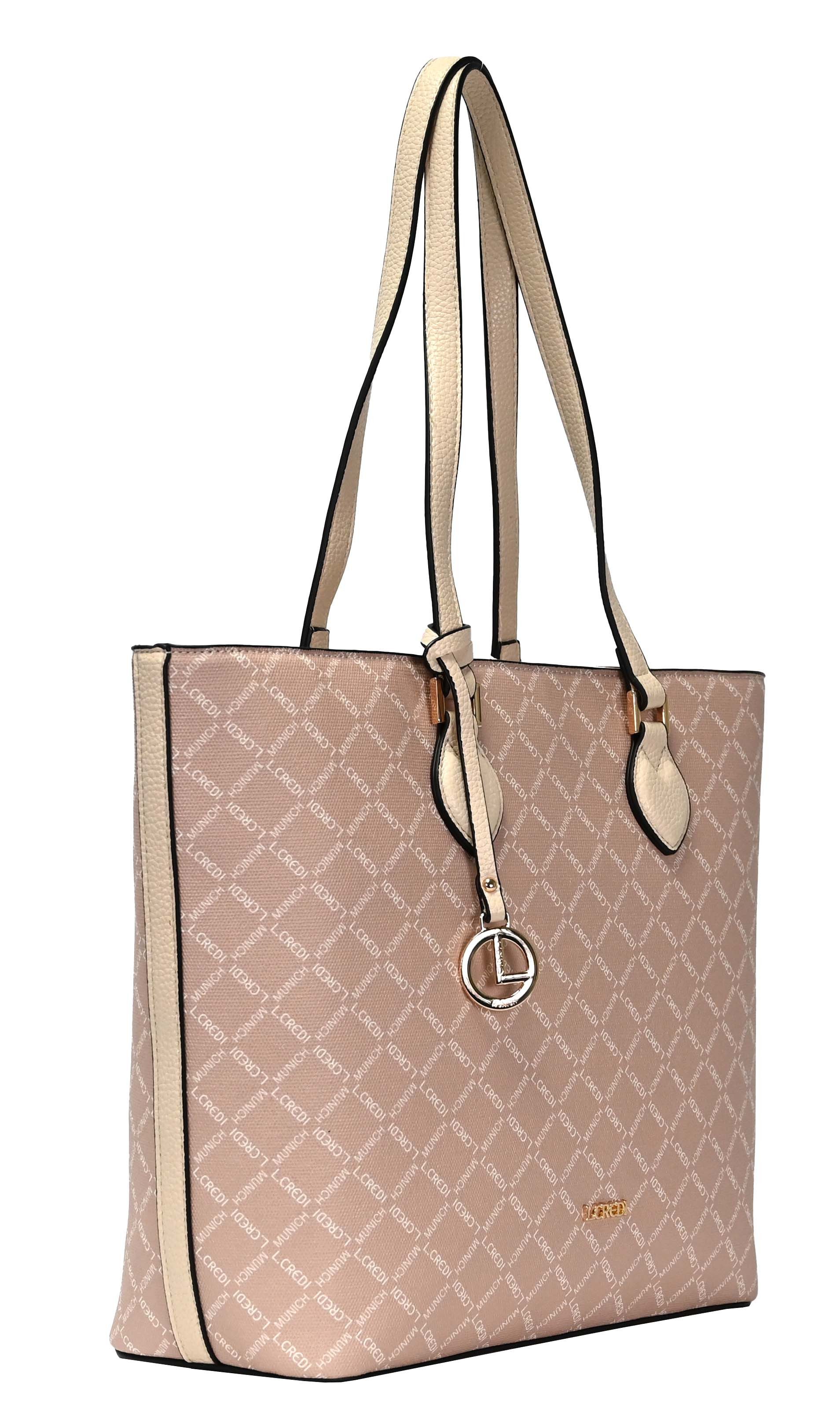 L. CREDI Shopper L.CREDI-Damen-Shopper-FILIBERTA new white-sand (1-tlg)
