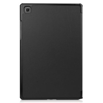 König Design Tablet-Hülle, Tablethülle für Samsung Galaxy Tab A7 Schutztasche Wallet Cover 360 Case Etuis Schwarz