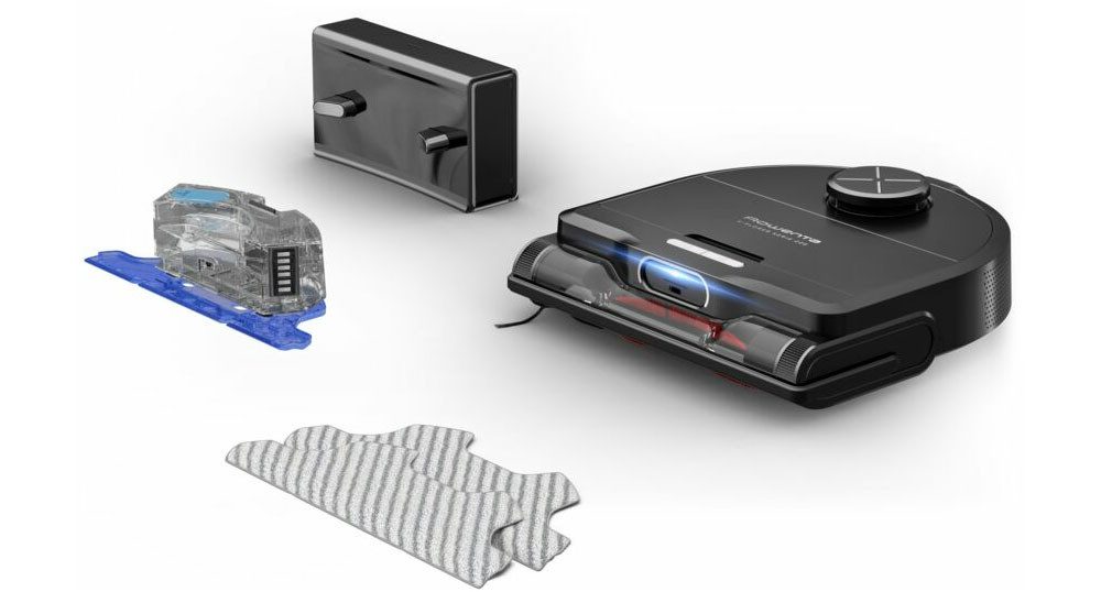 Rowenta Saugroboter mit Wischfunktion RR9465 X-PLORER Serie 220 RR9465, beutellos