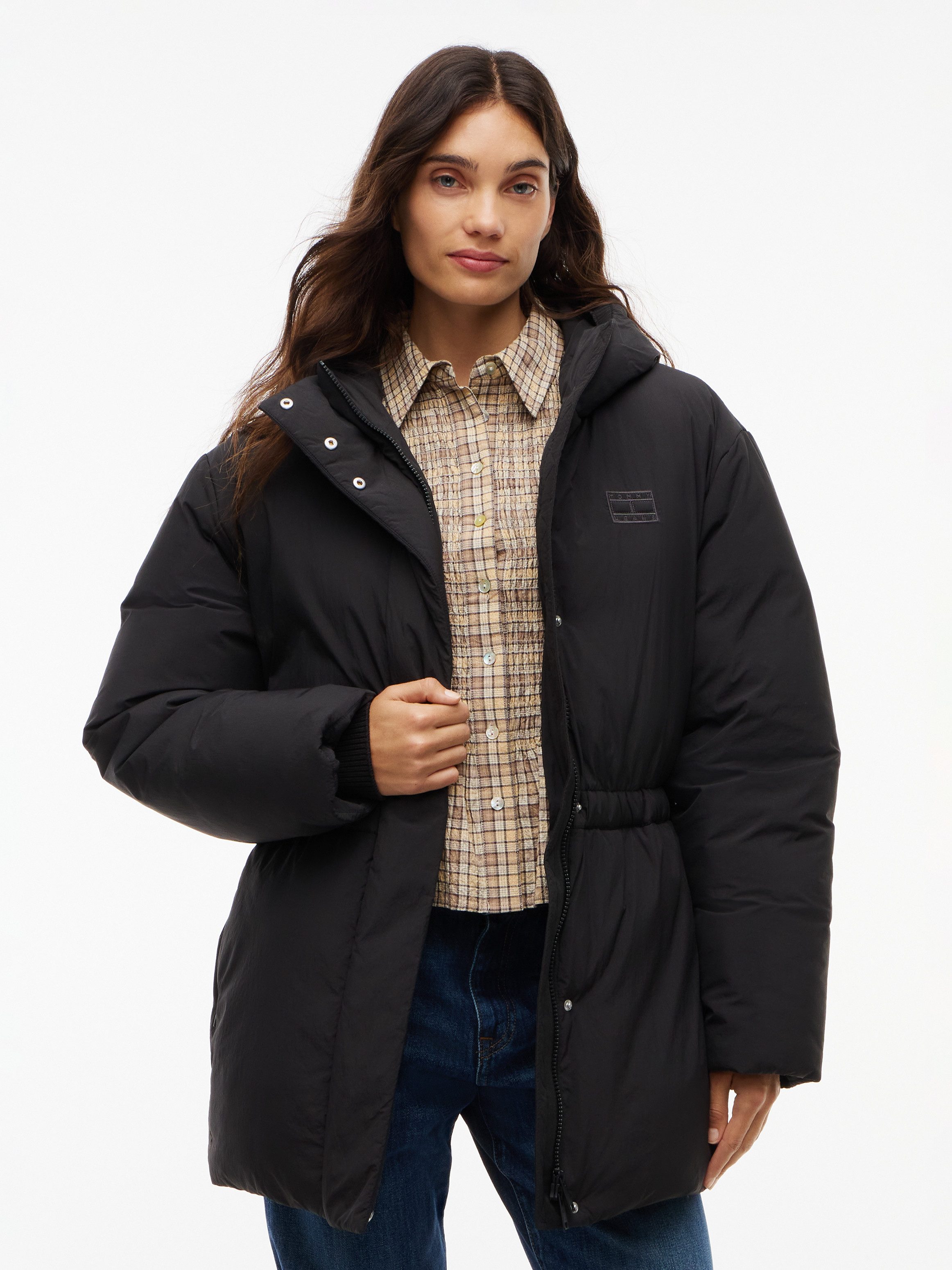 Tommy Jeans Steppjacke TJW SMOOTH PADDING PUFFER EXT Kunstfaser