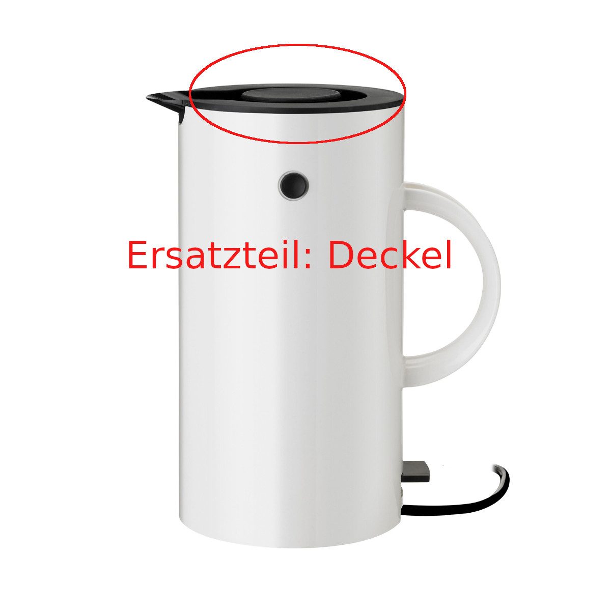 Stelton Wasserkocher Ersatzdeckel für EM77 Wasserkocher 1.5 l