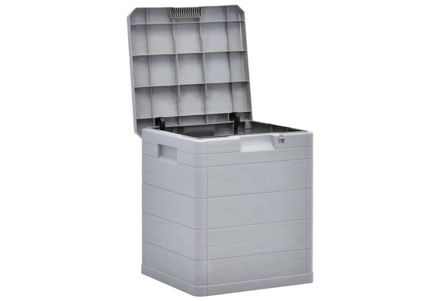 Thumbnail - DOTMALL Aufbewahrungsbox Garten-Aufbewahrungsbox 90 L Hellgrau