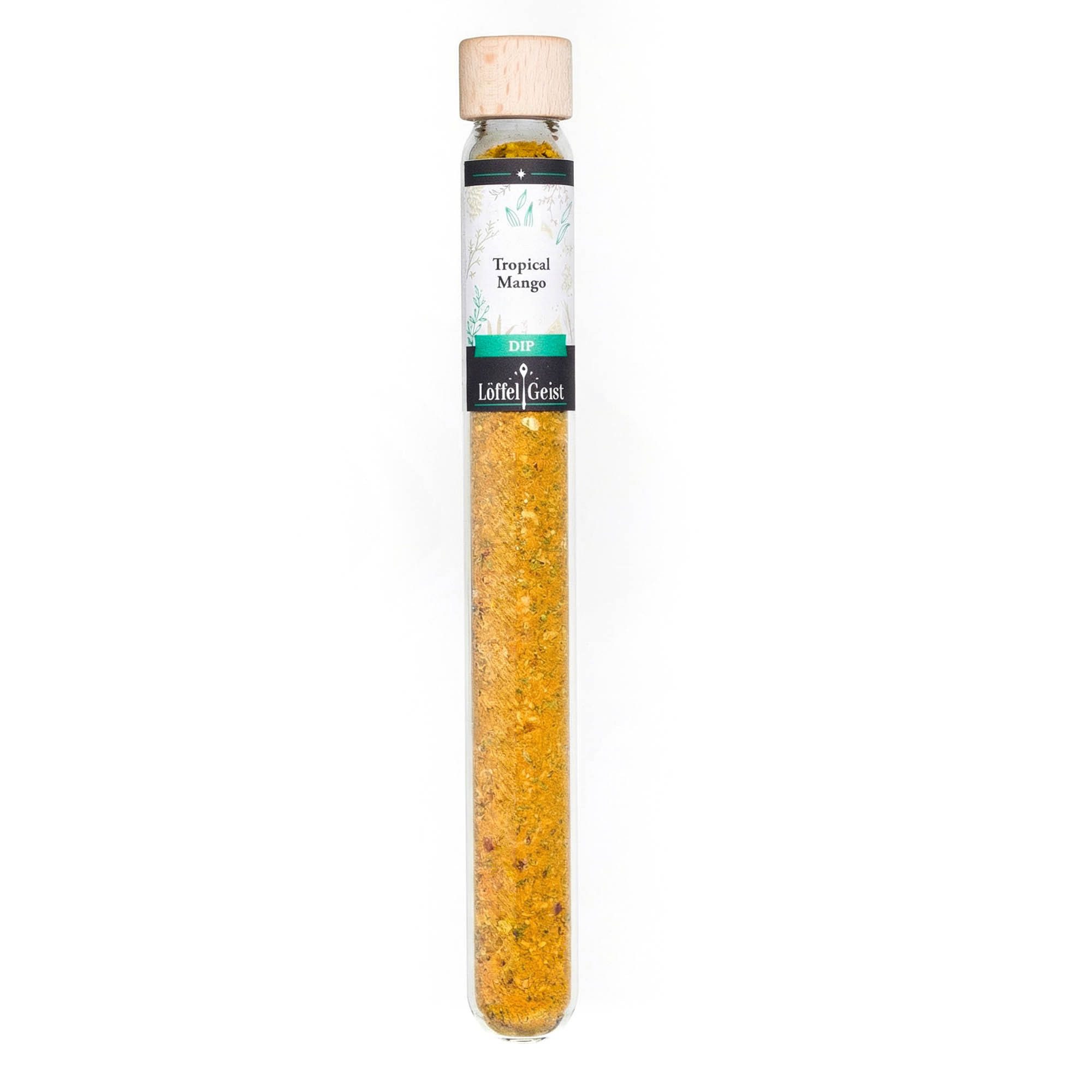Löffelgeist Gewürz Tropical Mango Dip (38g im praktischen Dosierglas)