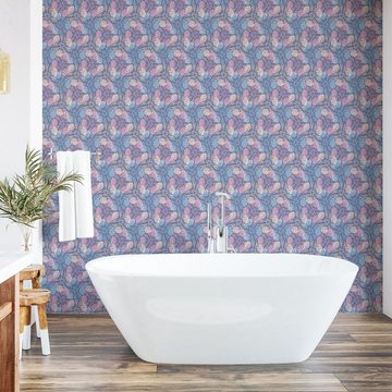 Abakuhaus Vinyltapete selbstklebendes Wohnzimmer Küchenakzent, Blume Abstrakte Bunte Dandelion