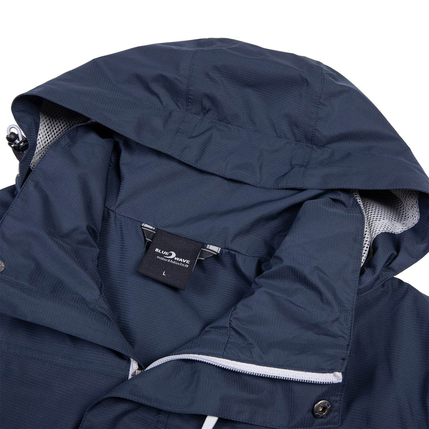 Blue Wave Funktionsjacke Jupp Herren Outdoor-Jacke Jupp mit Kapuze - Wasserdicht und winddicht