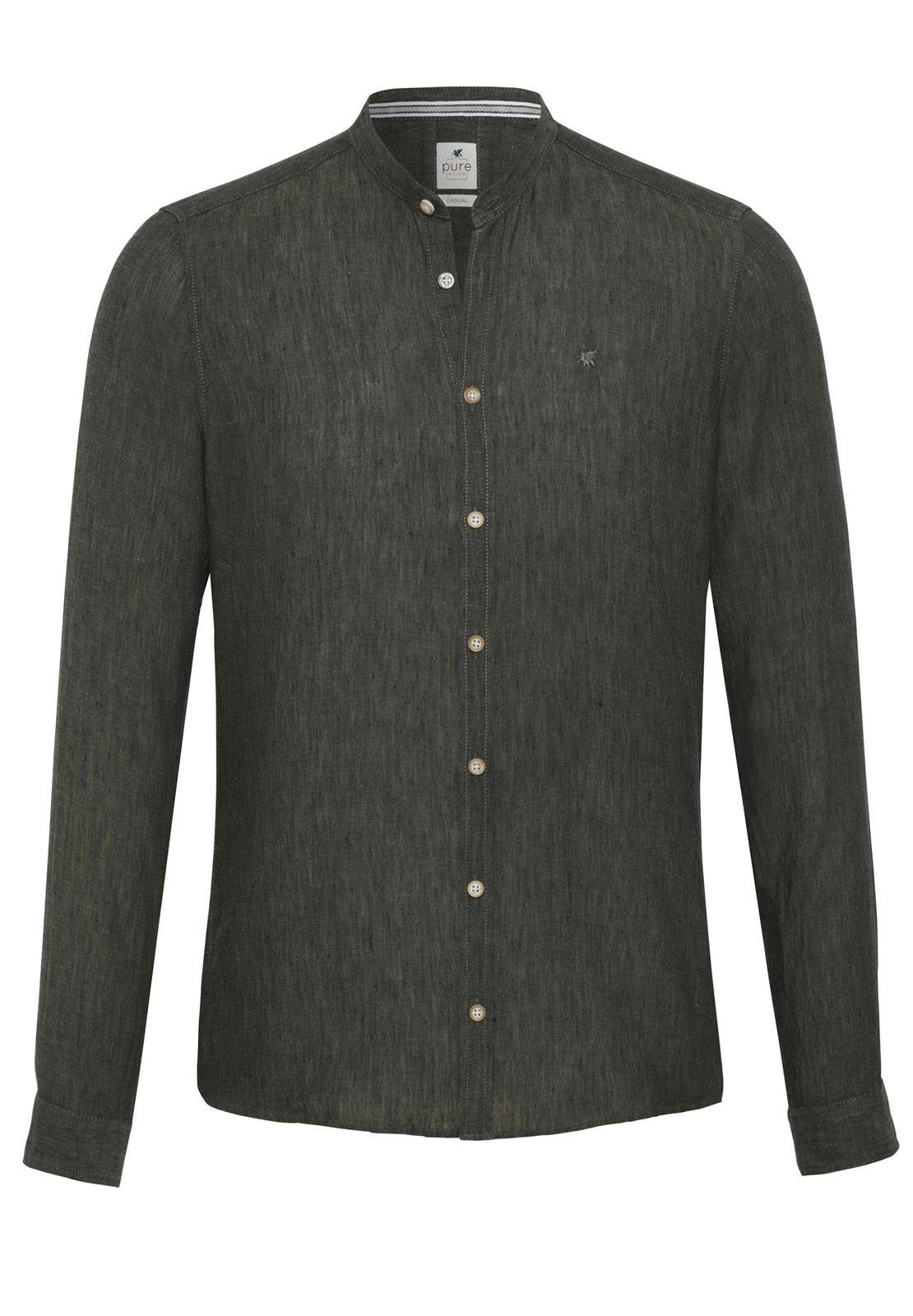 Trachtenhemd PURE- Casual Hemd Langarm