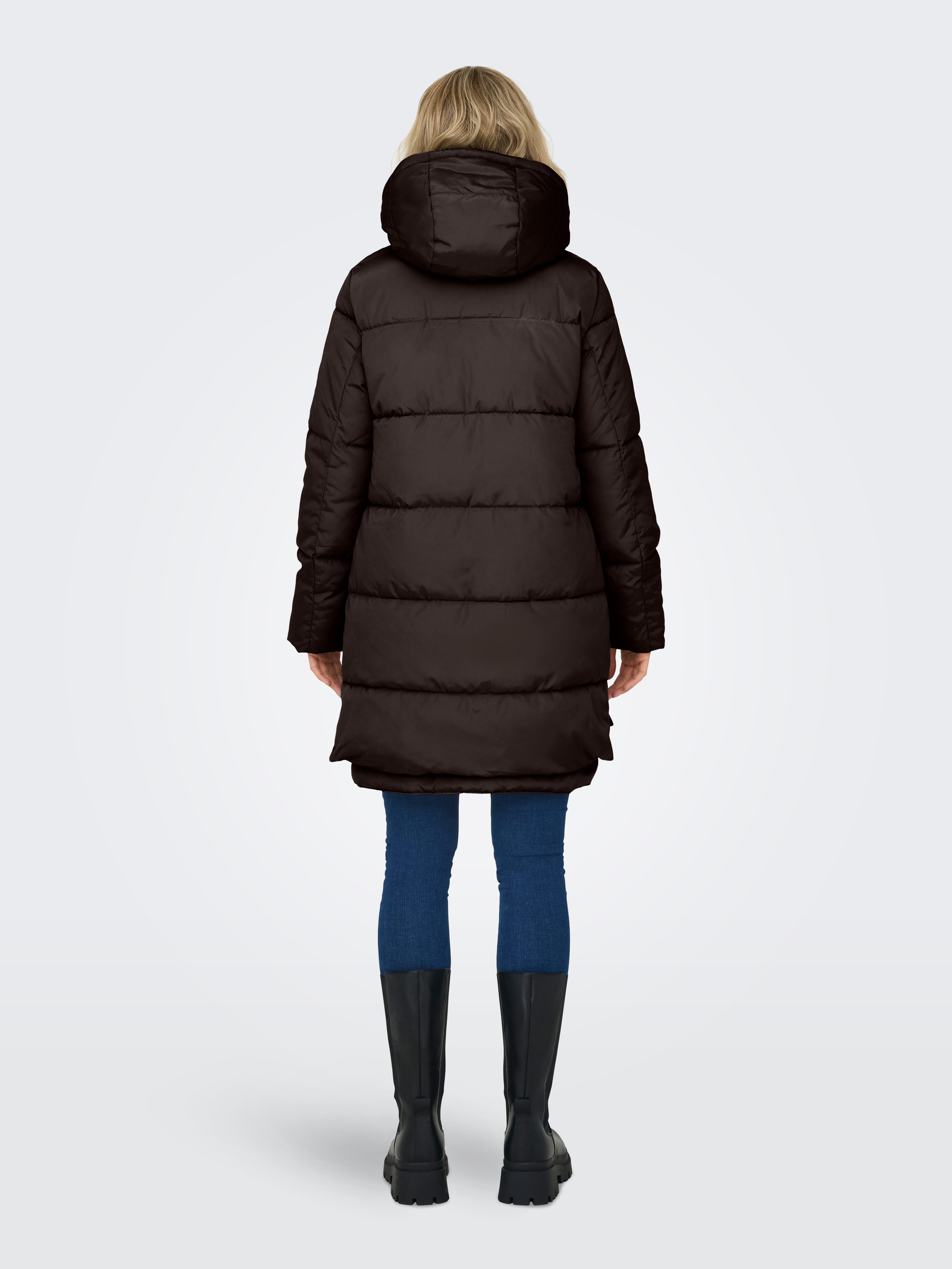 ONLY Steppmantel ONLNEWNORA LONG PUFFER COAT LIFE CC OTW