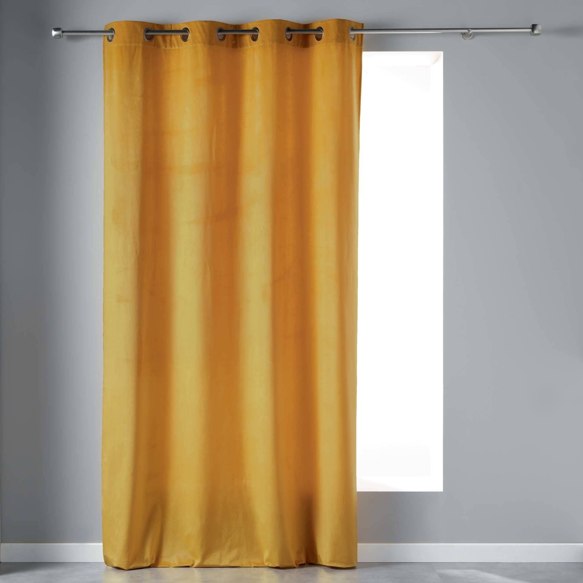 Vorhang, Douceur d'intérieur, (1 St), modern Gelb