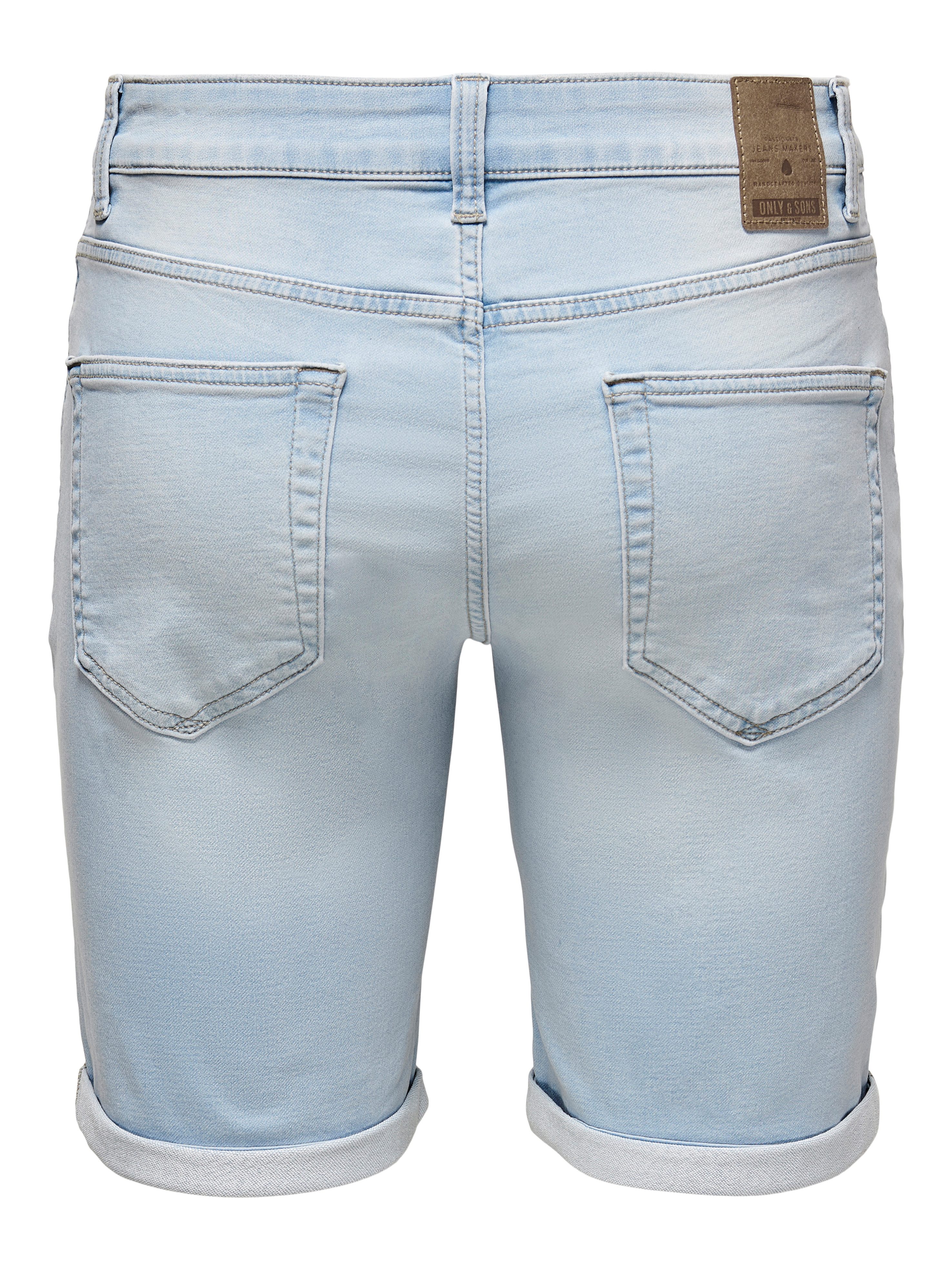ONLY & SONS Jeansshorts ONSPLY LIGHT BLUE 5189 SHORTS DNM NOOS