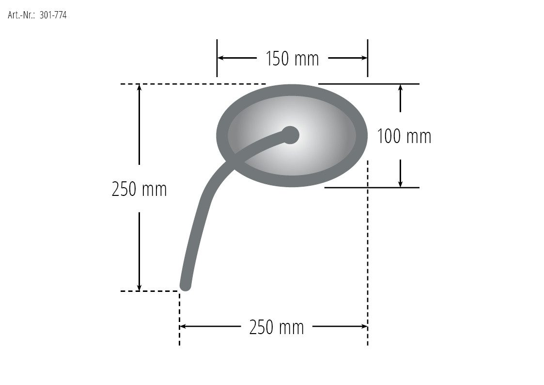 Paaschburg & Wunderlich GmbH Motorradspiegel SHIN YO Universalspiegel BASIC
