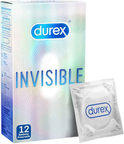 durex Kondome Invisible Packung, 12 St., Extra dünn