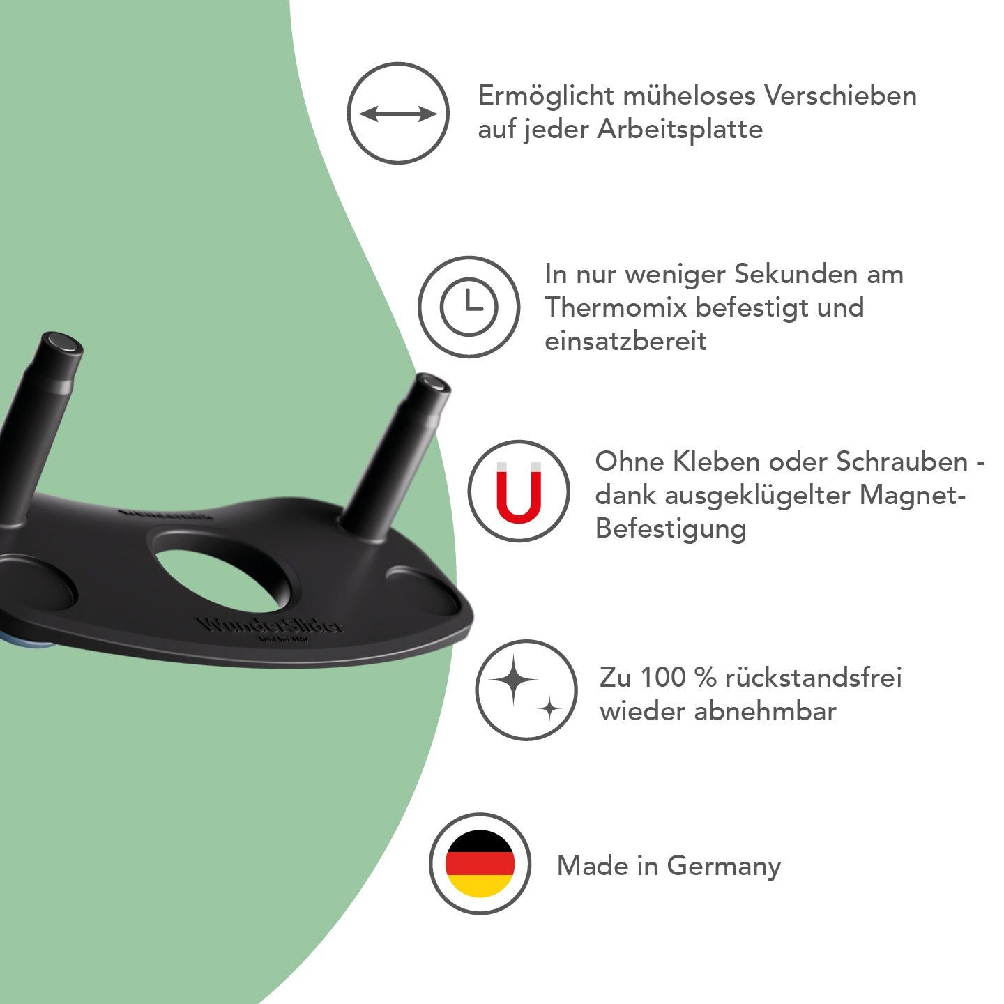 Wundermix Küchenmaschinen Zubehör-Set, Zubehör für TM7