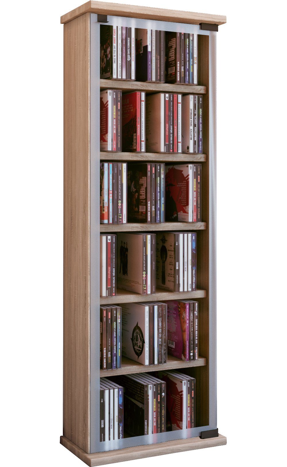 VCM CD-Regal Holz CD DVD Stand günstig online kaufen