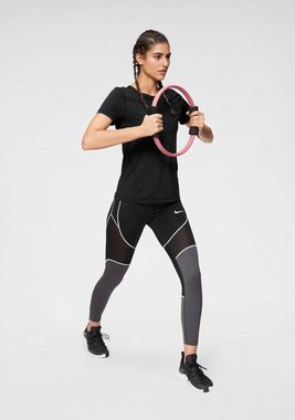 Nike Funktionsshirt WOMEN NIKE PERFORMANCE TOP SHORTSLEEVE ALL OVER MESH DRI-FIT Technology