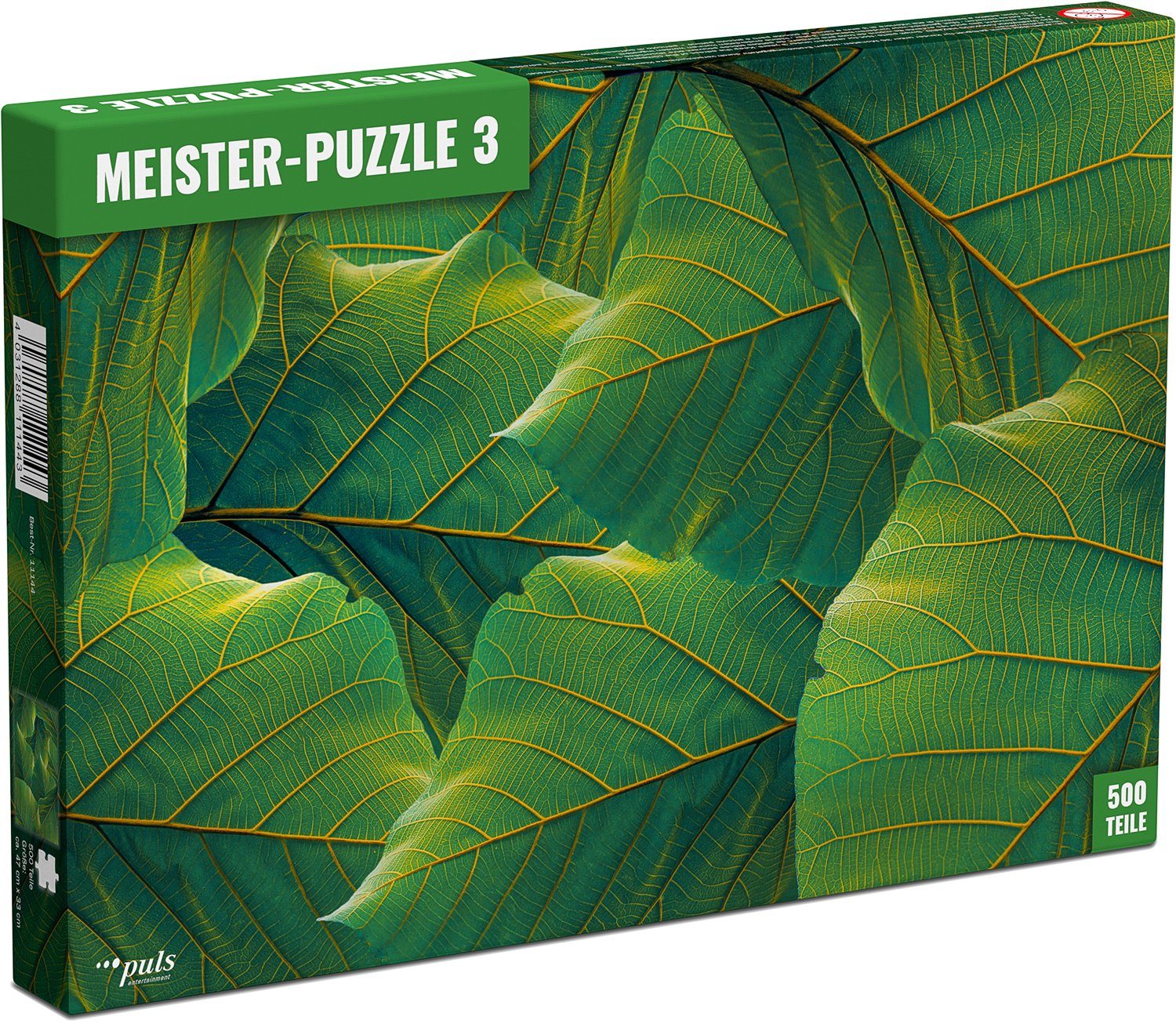 Puzzle entertainment Meister-Puzzle 500 Blätter, Puzzleteile 3: puls