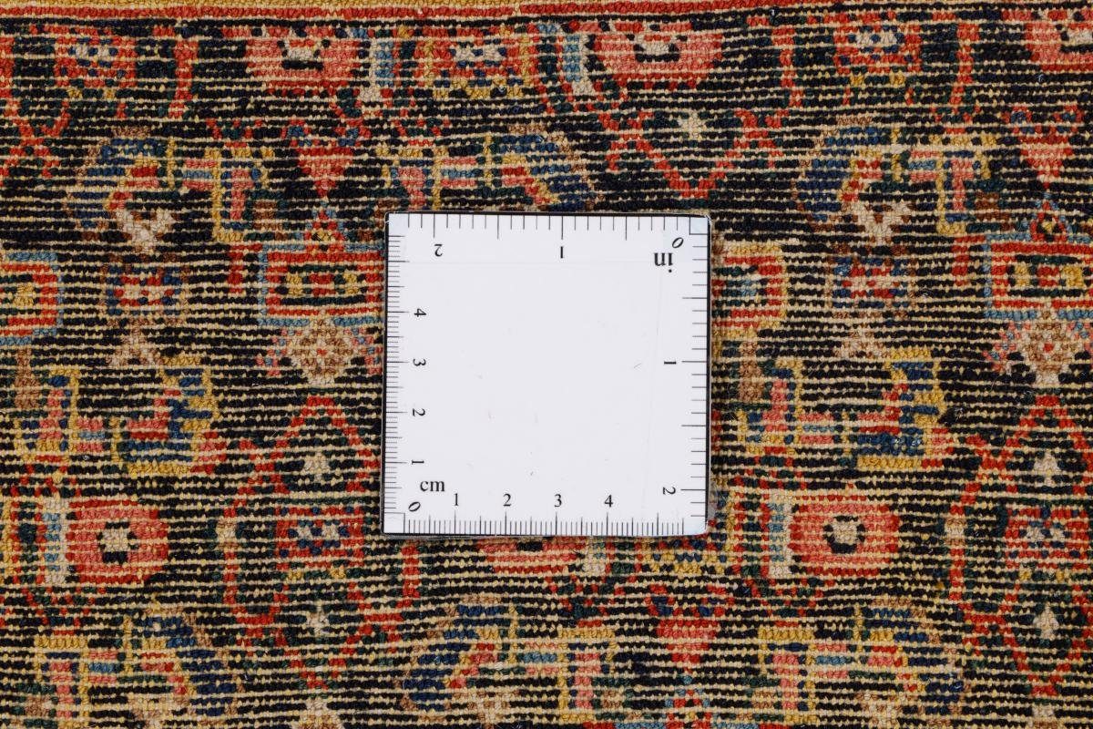 Orientteppich Senneh rechteckig, Handgeknüpfter Nain 129x197 Seidenkette Höhe: Trading, Orientteppich, mm 12