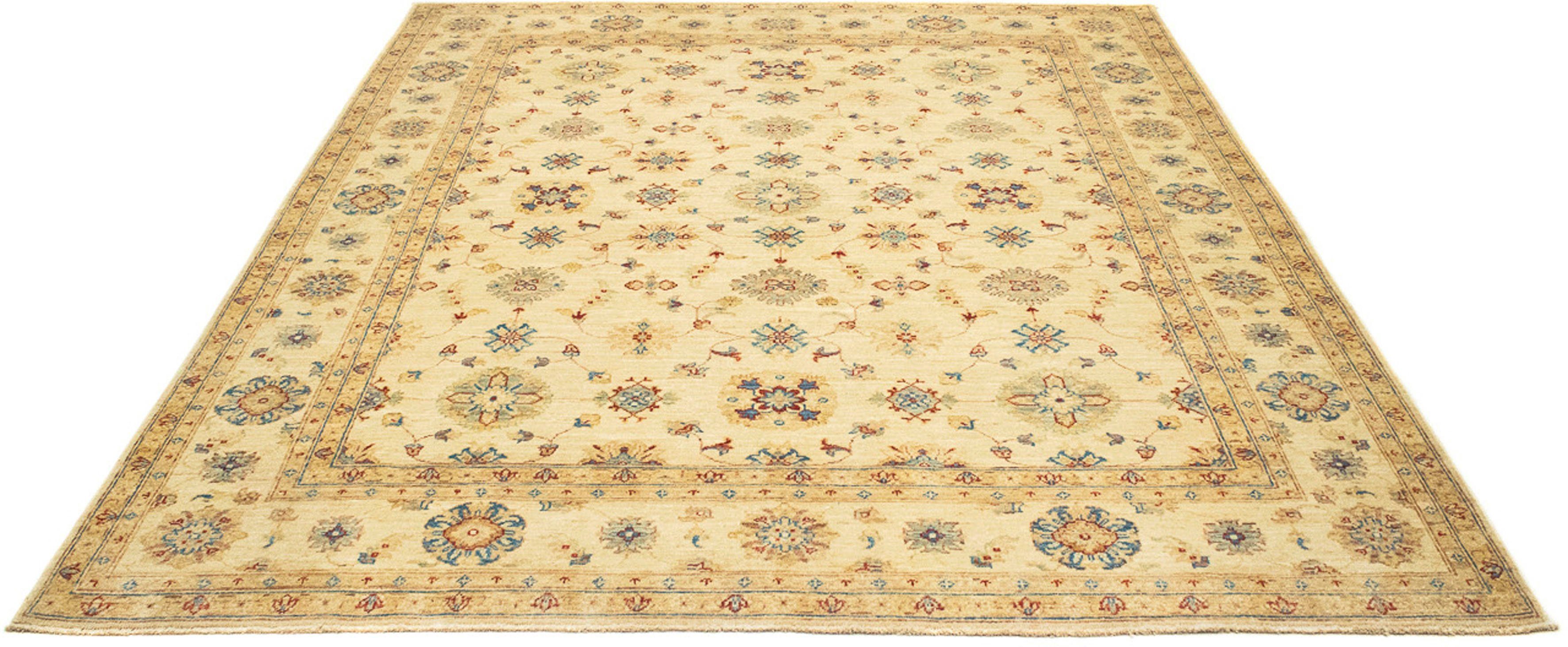 Orientteppich Ziegler - 239 x 199 cm - beige, morgenland, rechteckig, Höhe: 6 mm, Wohnzimmer, Handgeknüpft, Einzelstück mit Zertifikat