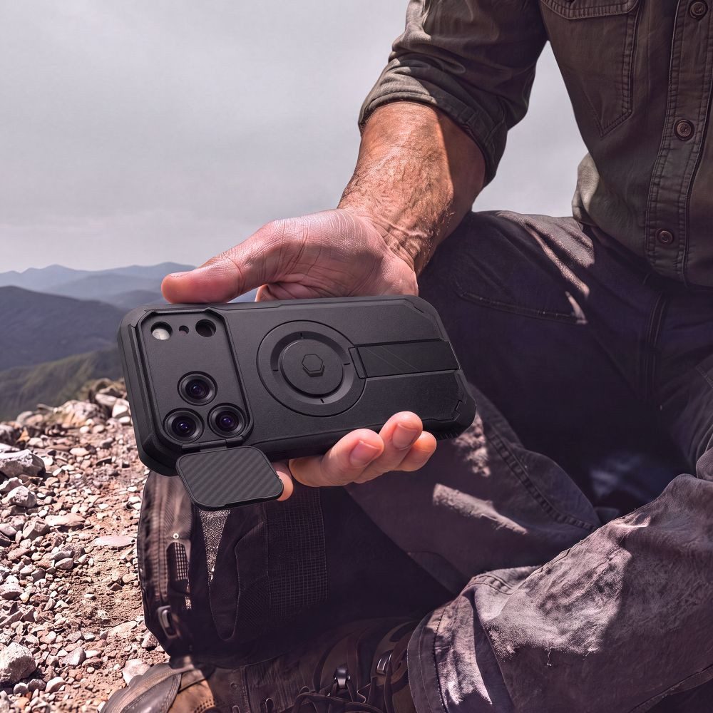 TECH PROTECT Handyhülle Panzerhülle Outdoorhülle Aufstellhülle, MagSafe, Ständer, 2 Frontrahmen, stoßfest – Bild 5 von 5