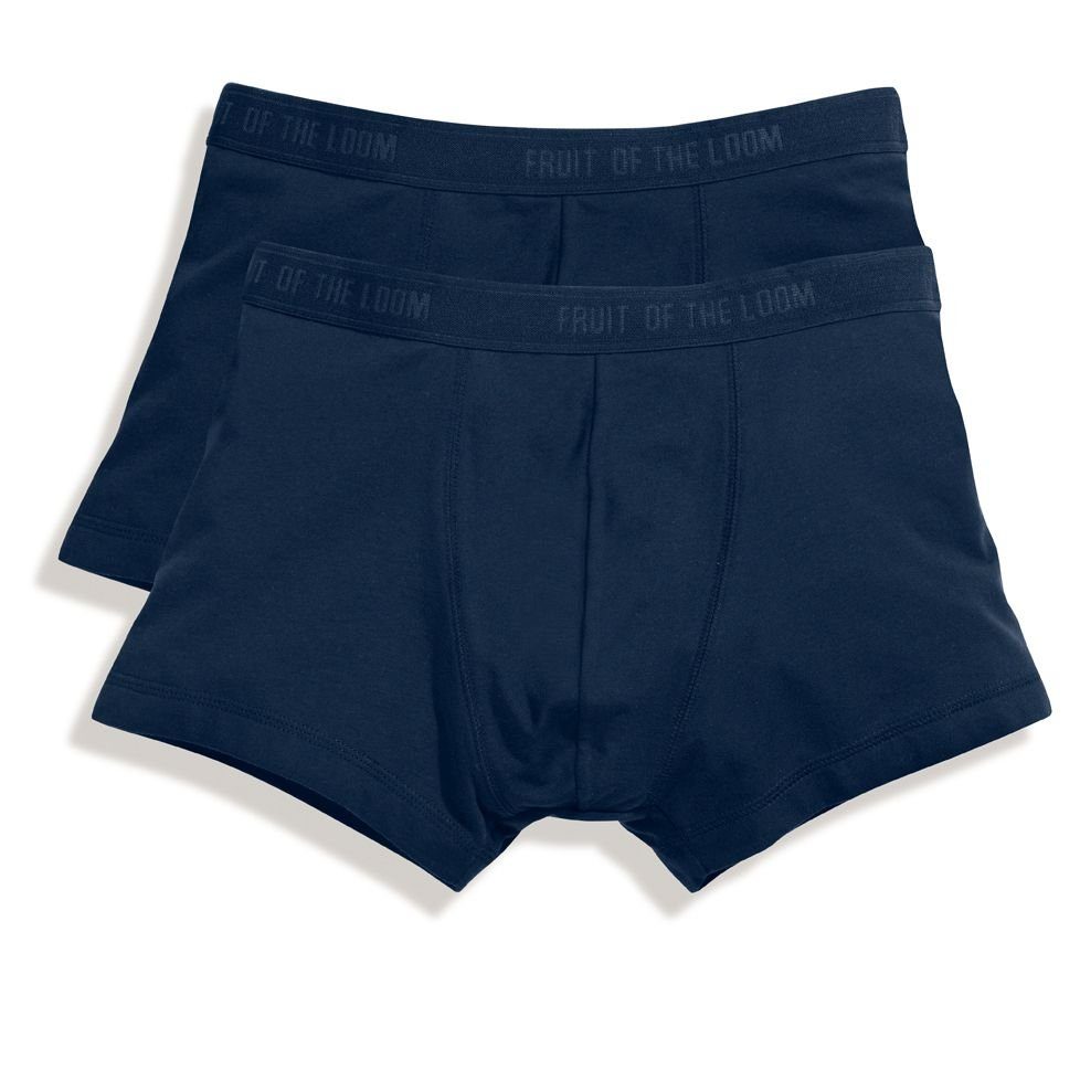 the Loom 2er-Pack Shorty, navy of Classic the Boxer of Fruit deep Fruit Loom Retro