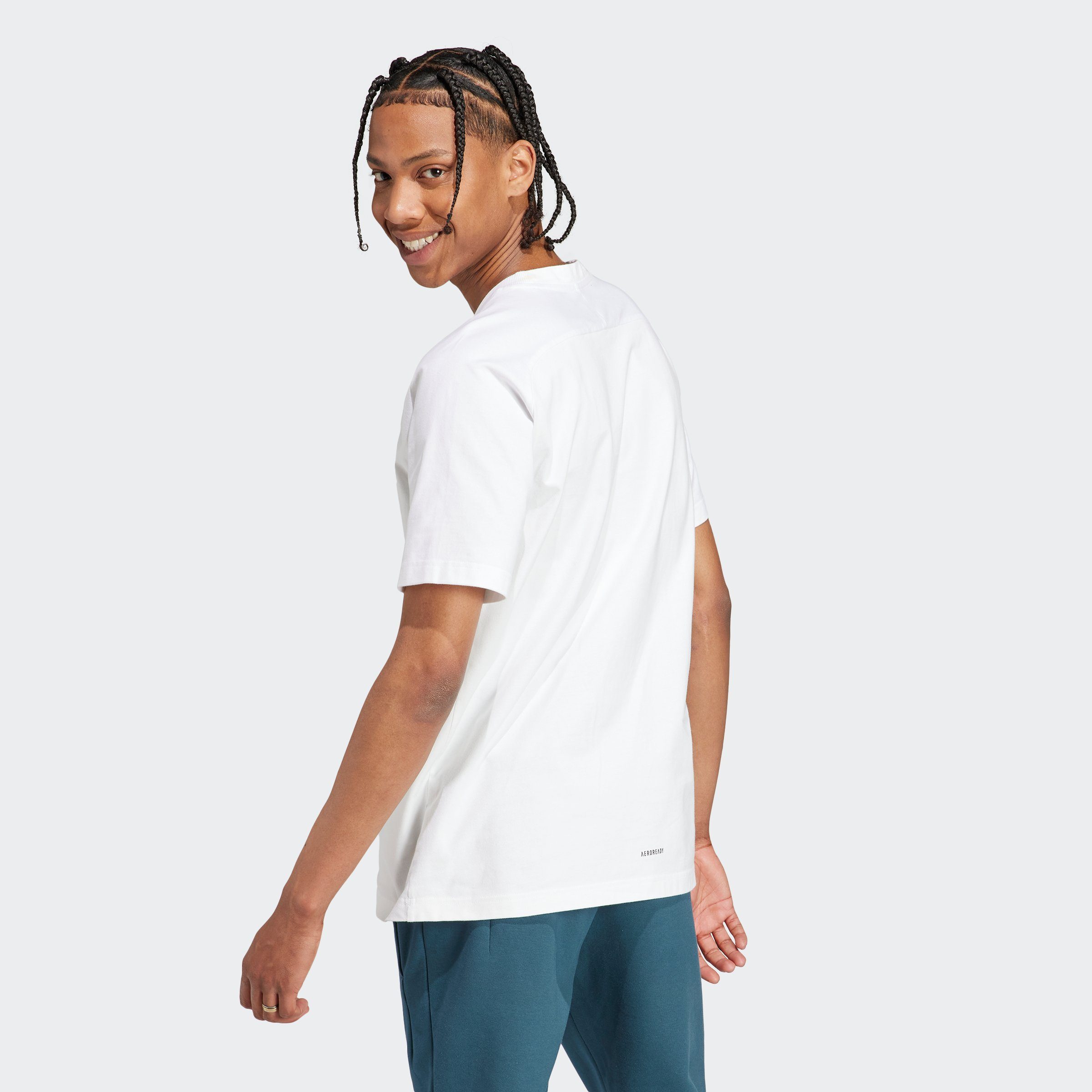 Sportswear adidas ADIDAS White Z.N.E. T-Shirt