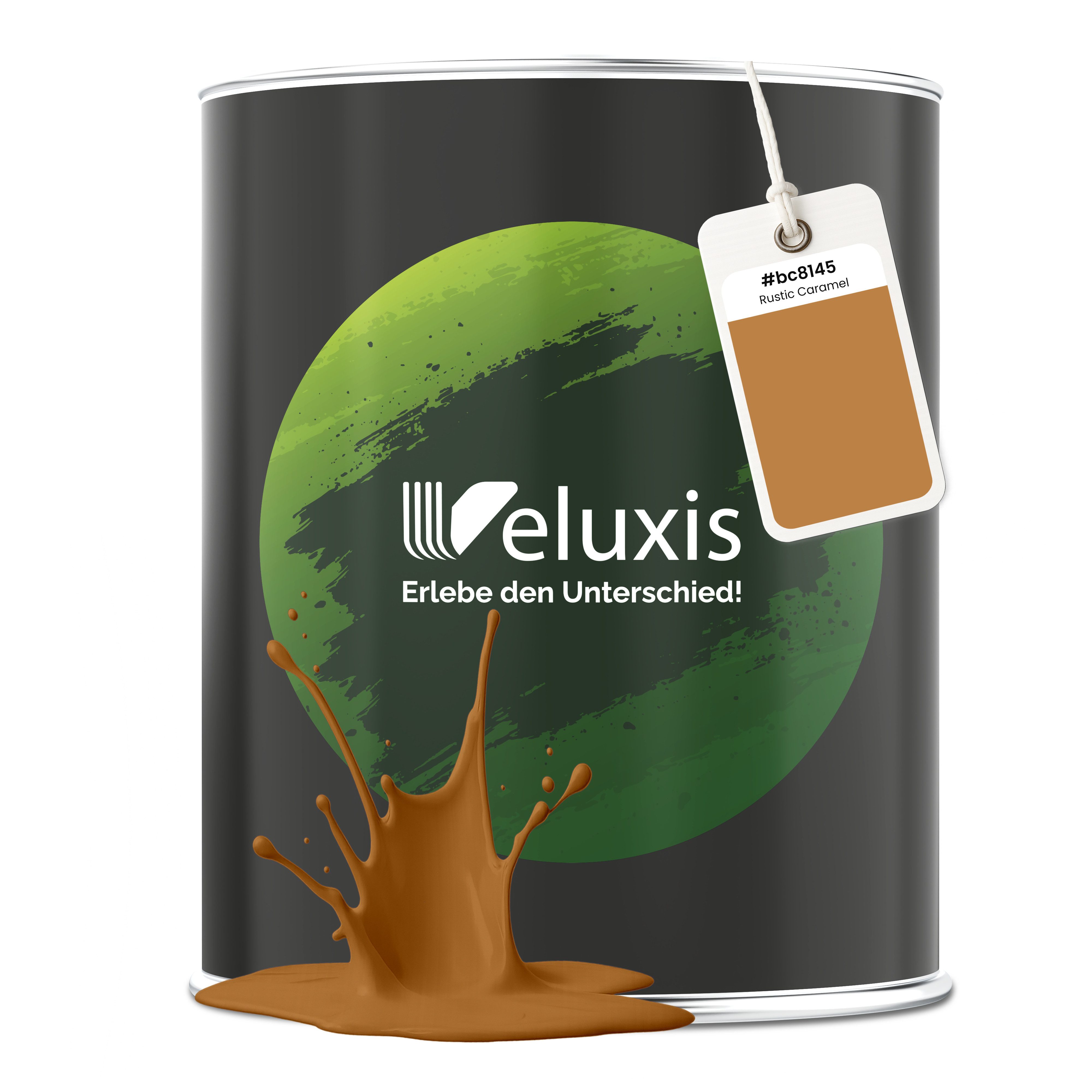 Veluxis Wandfarbe Veluxis® Edle Wandfarbe, für den Innenraum - Deckkraft-Klasse 1, Streifenfrei & tropfarm
