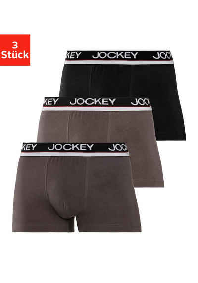 Jockey Boxer (Packung, 3er-Pack) mit Logo Webbund
