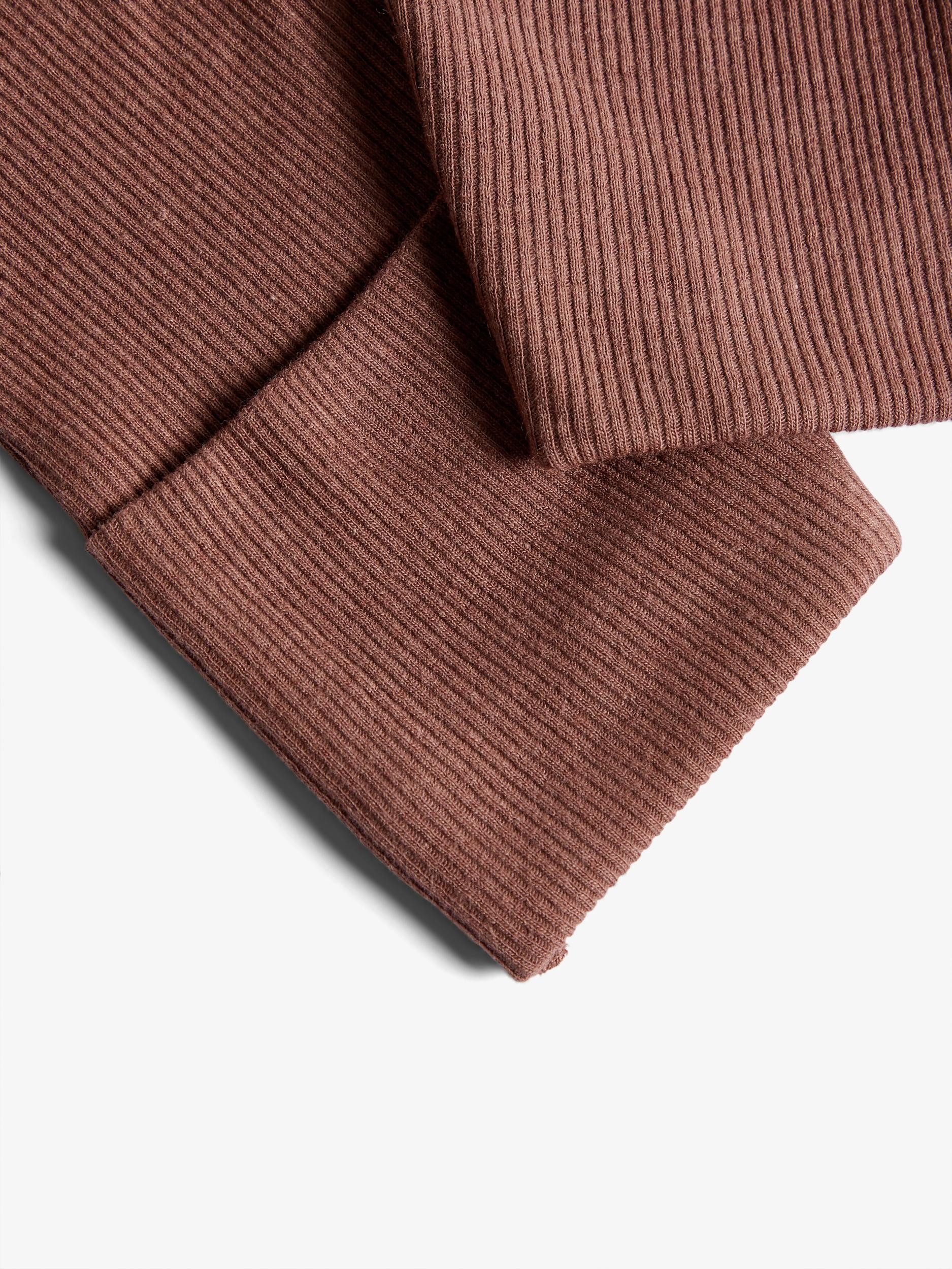 Name It Strampler Mädchen Strampler Bio-Baumwolle Rippdesign Marron 92 (1-tlg)