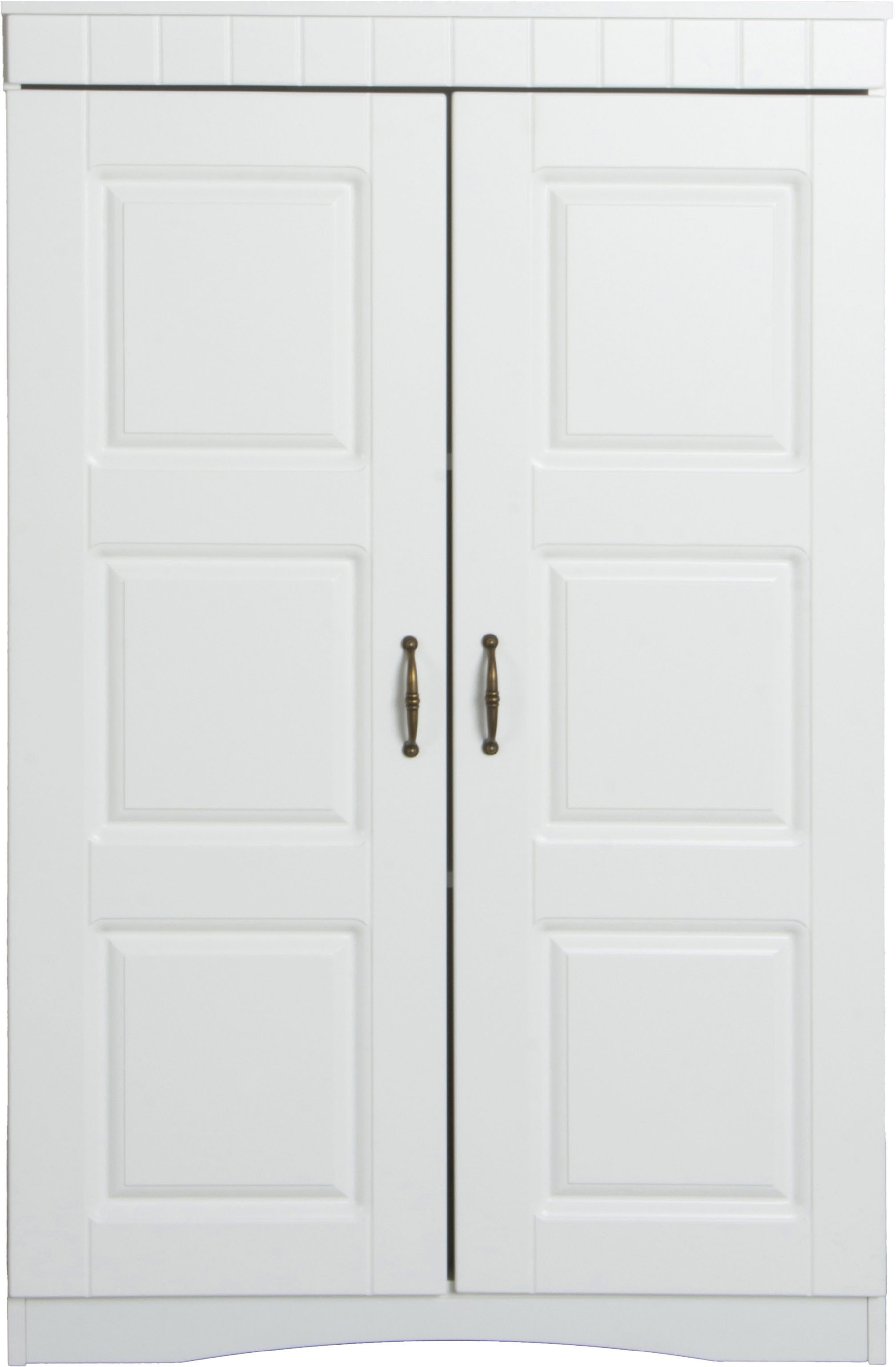 VOGL Möbelfabrik Aktenschrank Hans mit Metallgriffen, 3 große Fächer, Höhe 124 cm Made in Germany