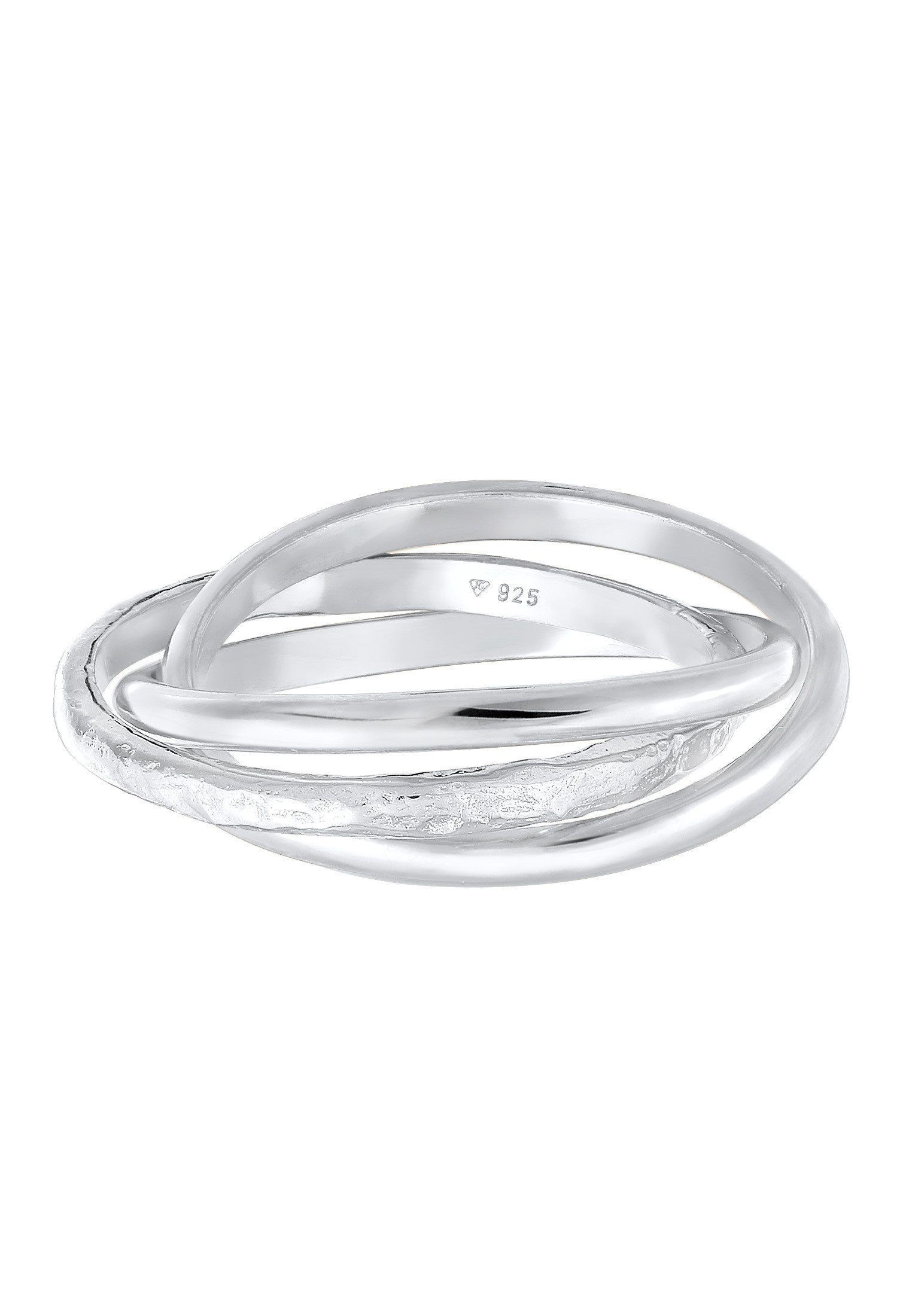 Elli Fingerring Basic Wickelring Trend Trinity 925 Silber, Ring Set günstig online kaufen
