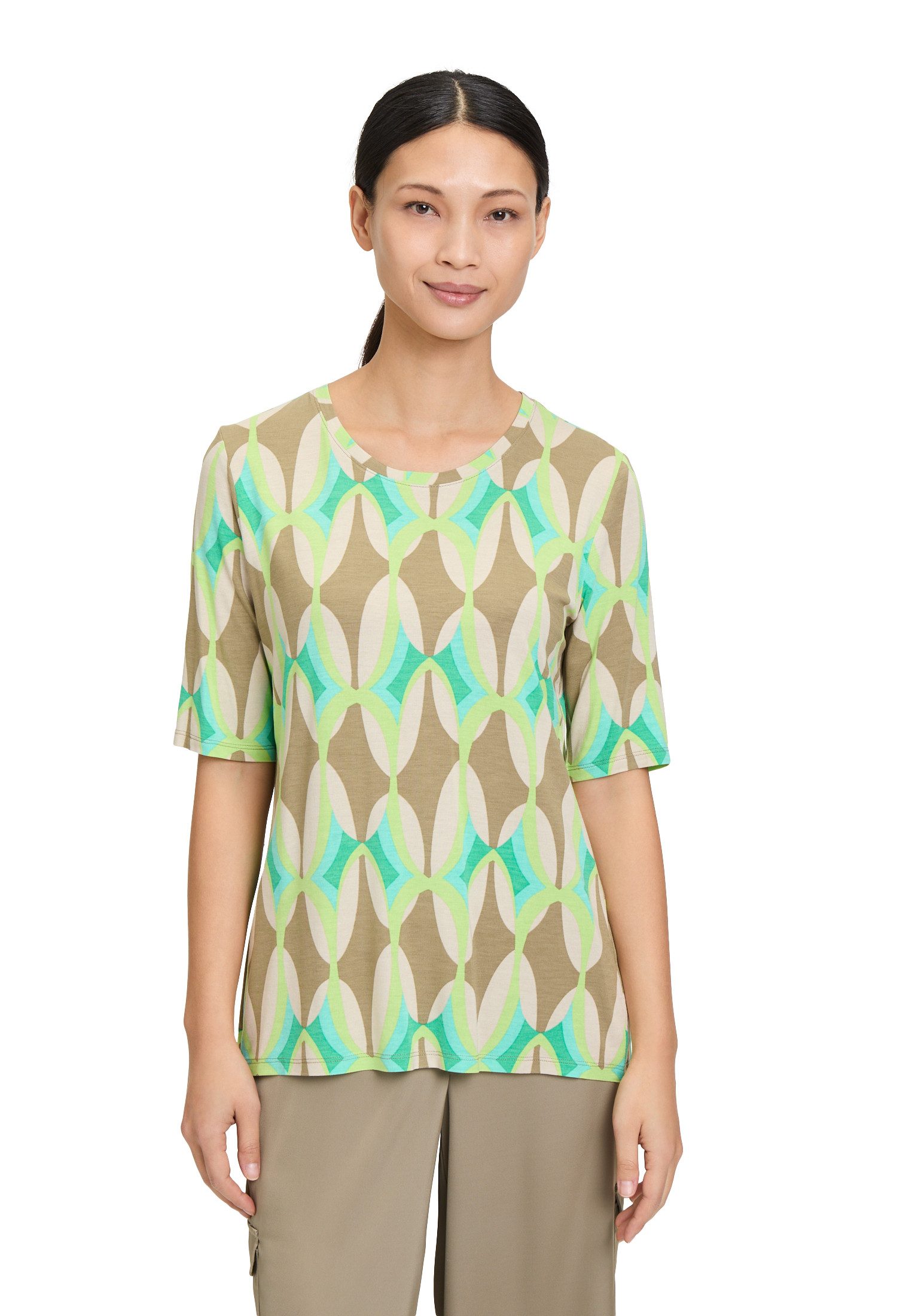 Kurzarmshirt Betty Barclay Damen Basic Shirt mit Print