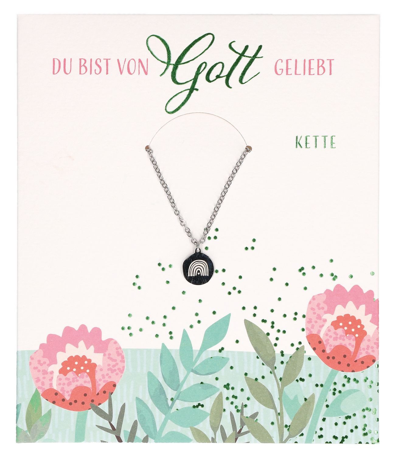 Grußkarte Dein Engel beschütze und behüte dich Kette