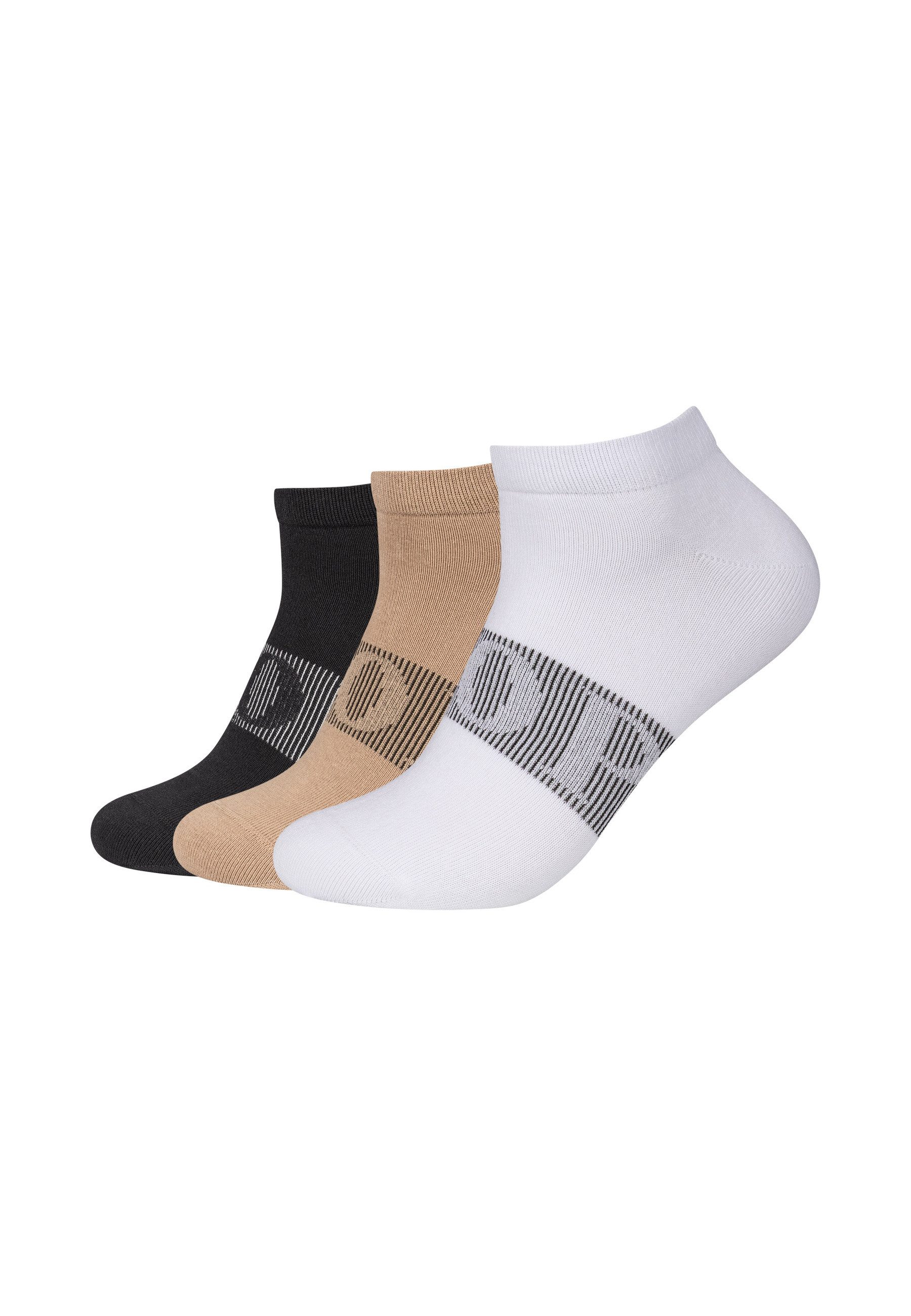JOOP! Sneakersocken 3er Pack 3er Pack Gekämmte, glatte Baumwolle für angenehmen Tragekomfort